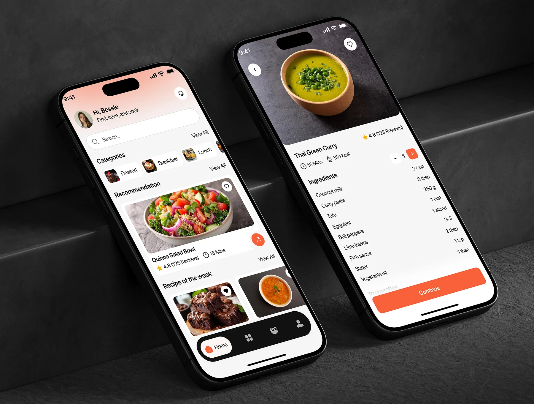 Recipe Snap – Mobile App UI Kit 7