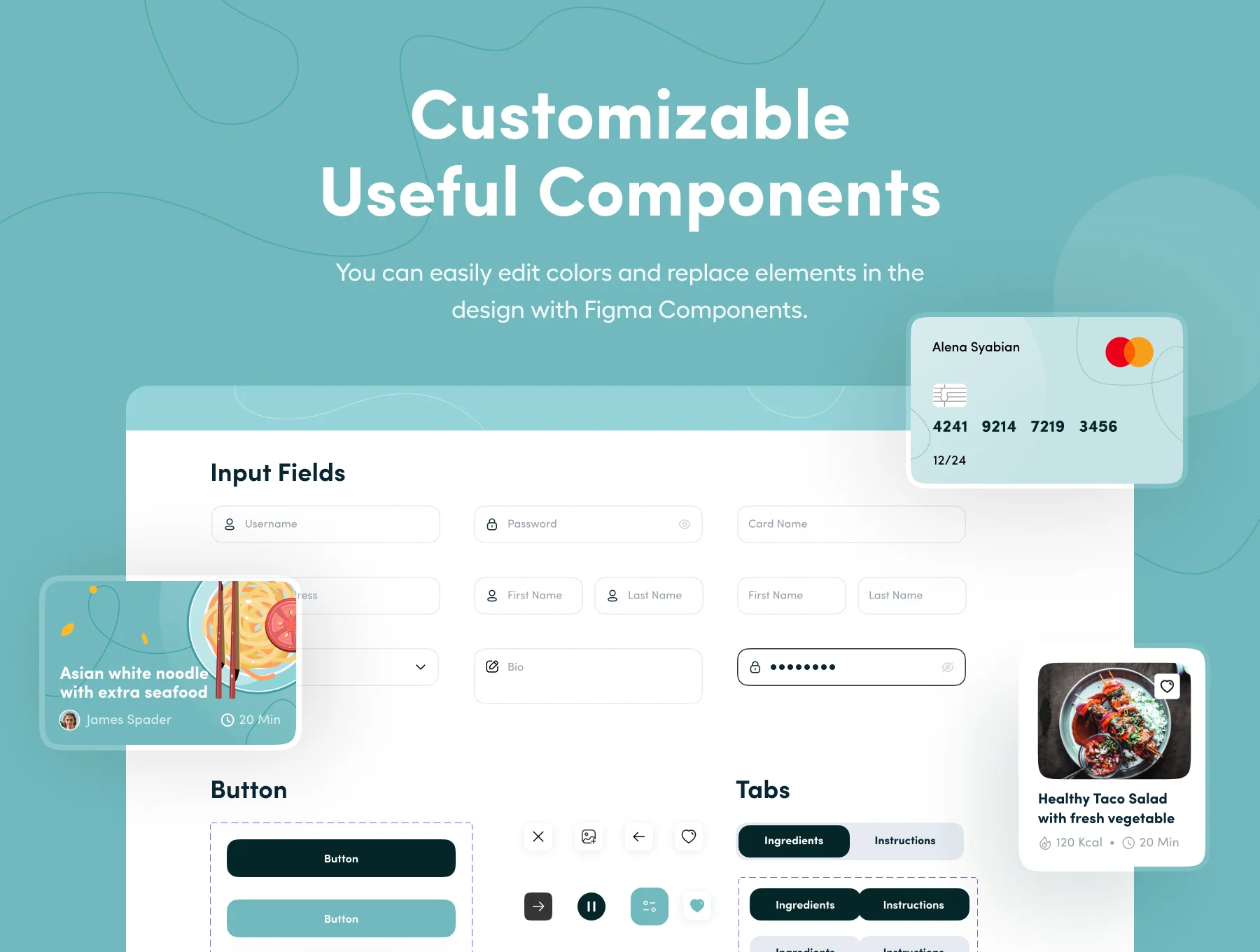 Recipely - Food Recipe App UI Kit 7