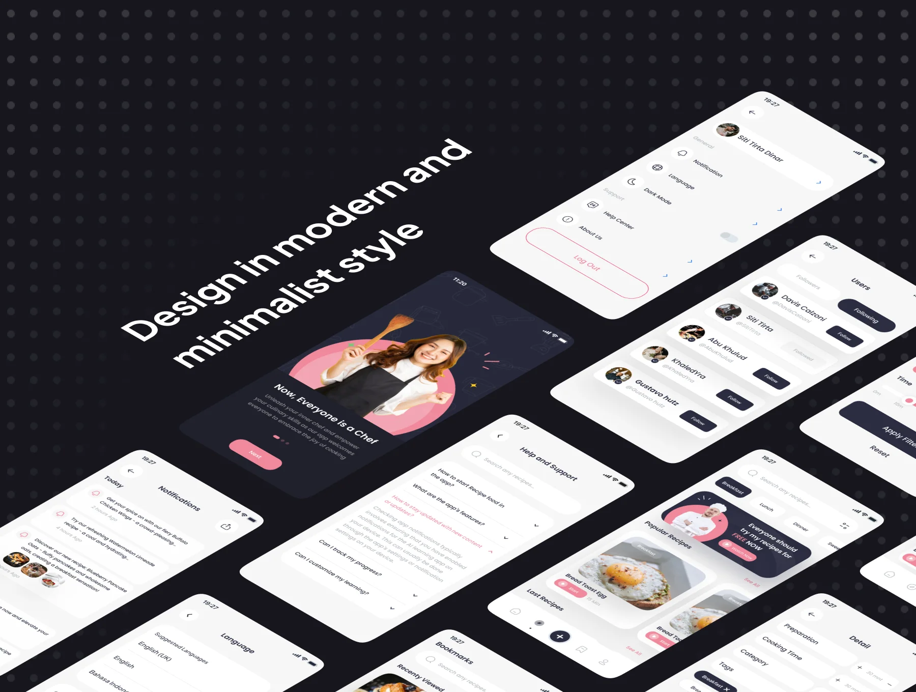 RECIPY - Food Recipe App UI Kit 2