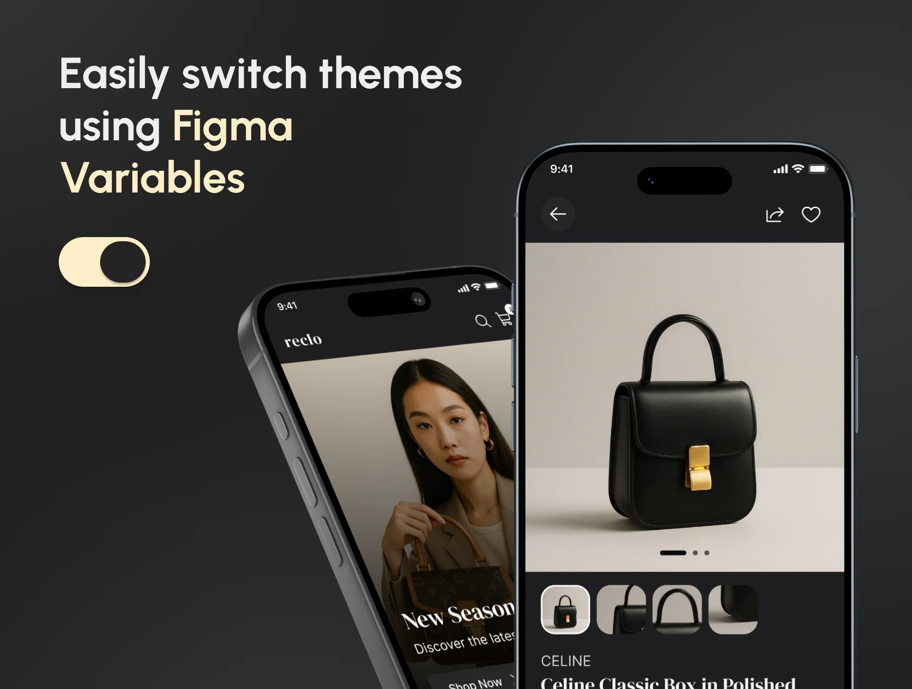 Reclo - Secondhand, Preloved Fashion Ecommerce Mobile App UI Kit 3