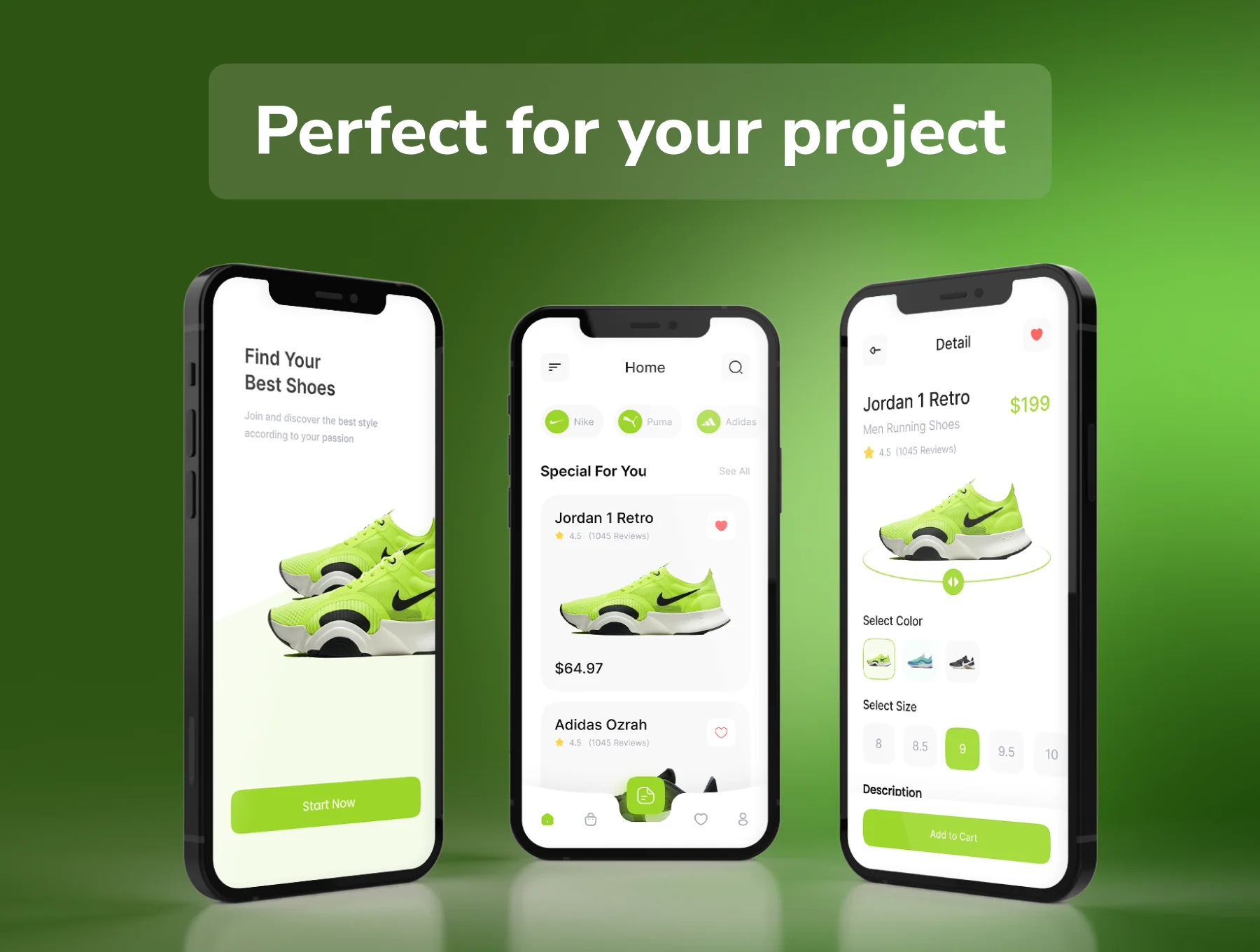 Red shoes - Shoes App IOS Ui Kit 2