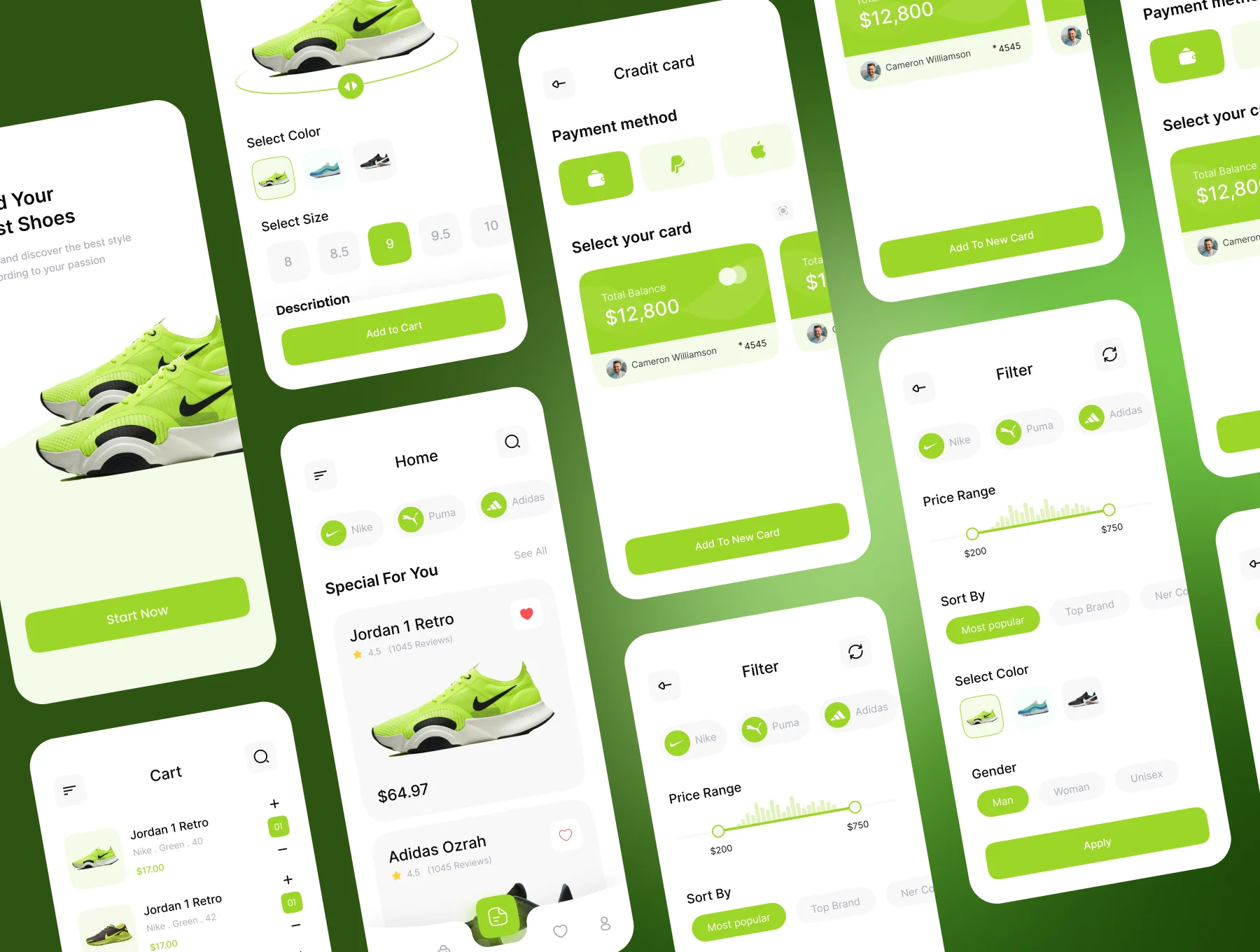 Red shoes - Shoes App IOS Ui Kit 5