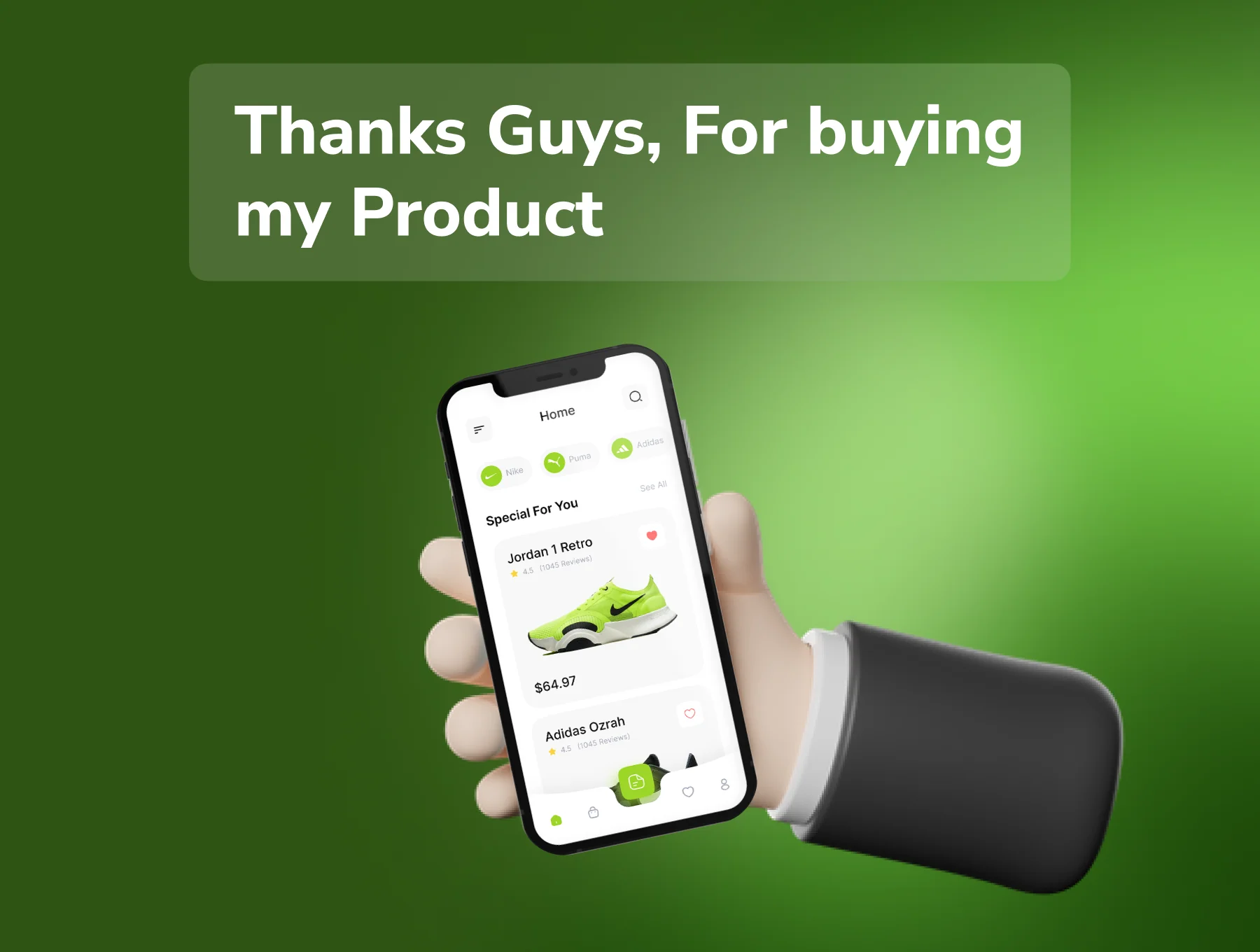 Red shoes - Shoes App IOS Ui Kit 6