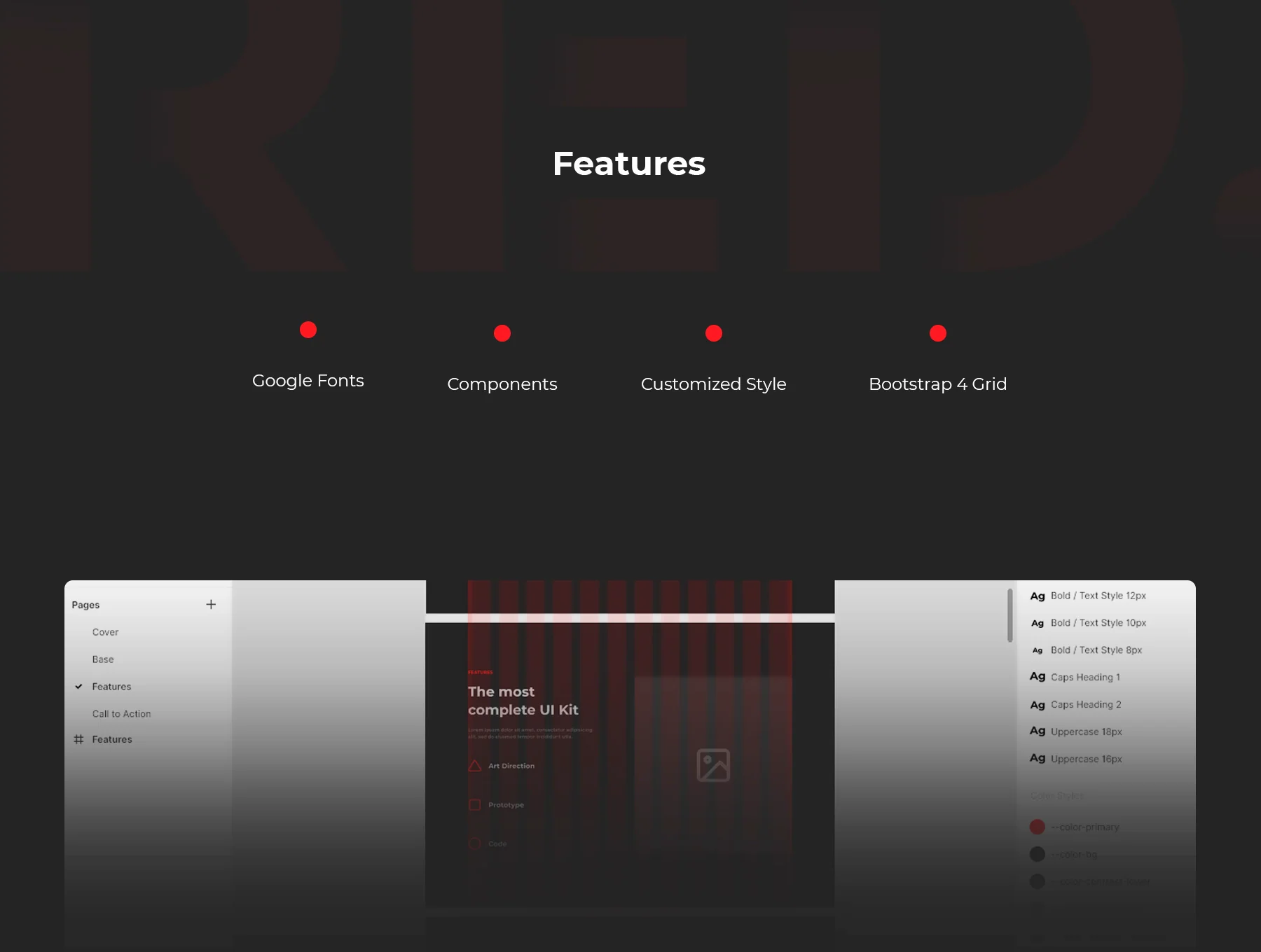 Red Wireframe Kit 3