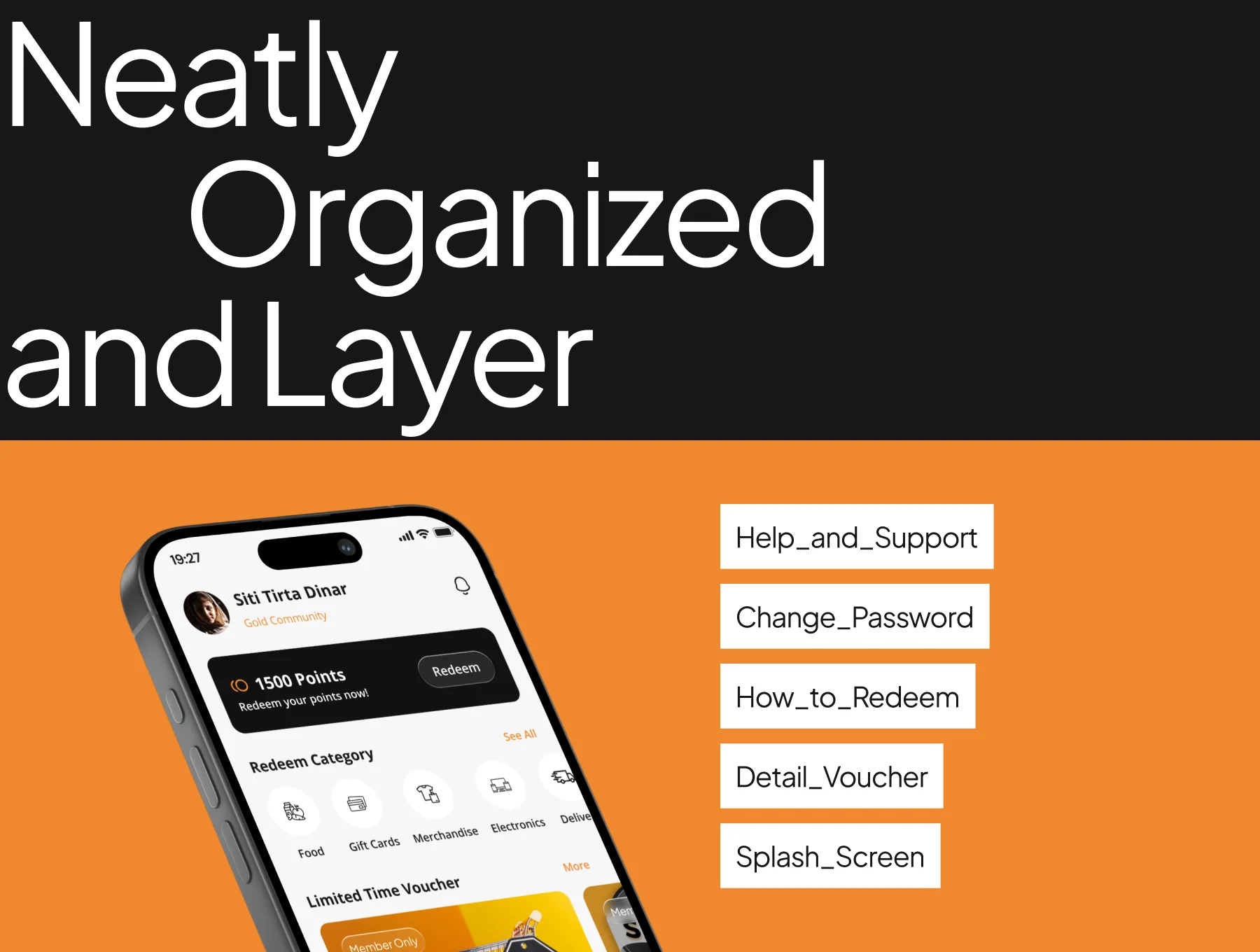 Redeem Points App UI kit 4