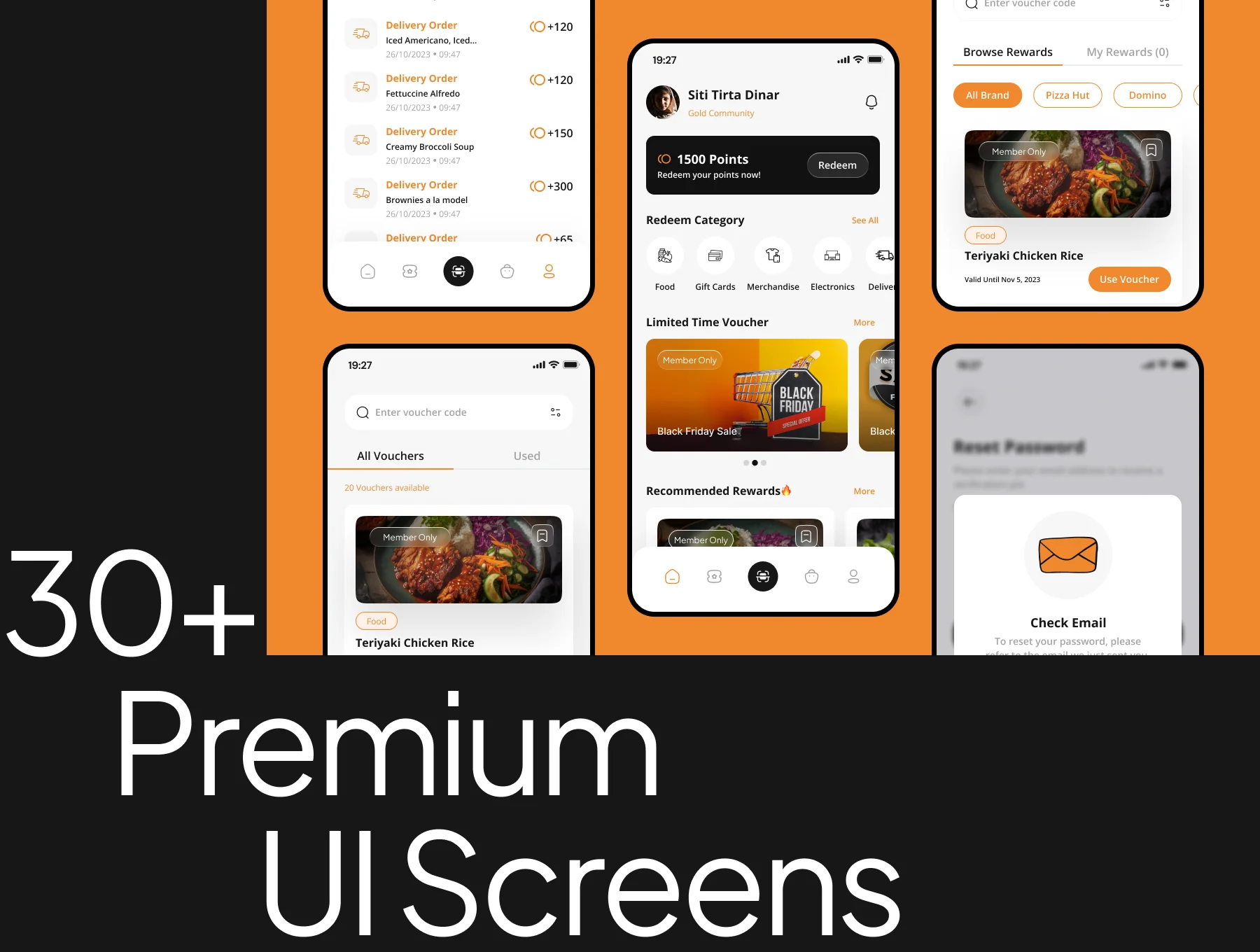 Redeem Points App UI kit 5