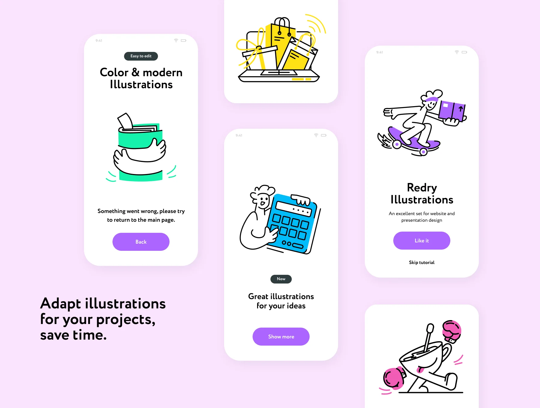 Redry Illustration Collection 3