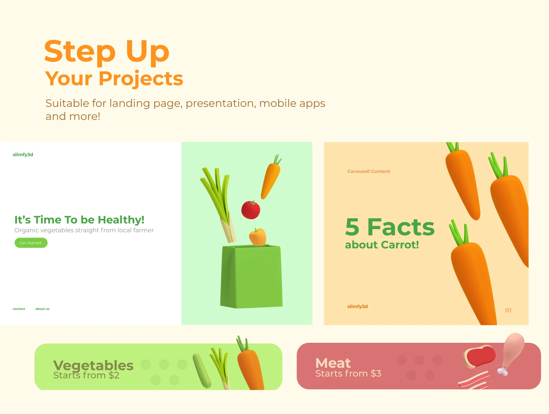 Reebie 3D Groceries & Cooking Pack 2