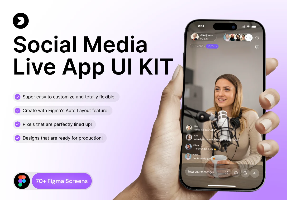 Reels & Video Mobile App UI
