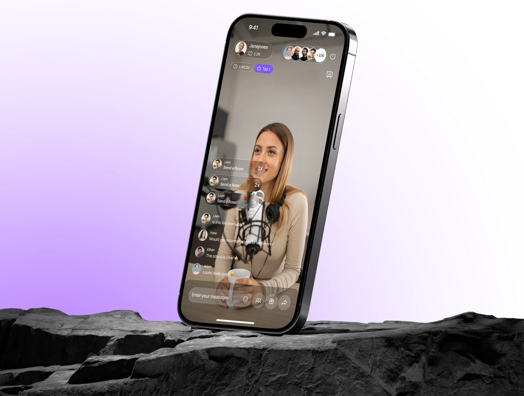 Reels & Video Mobile App UI 7