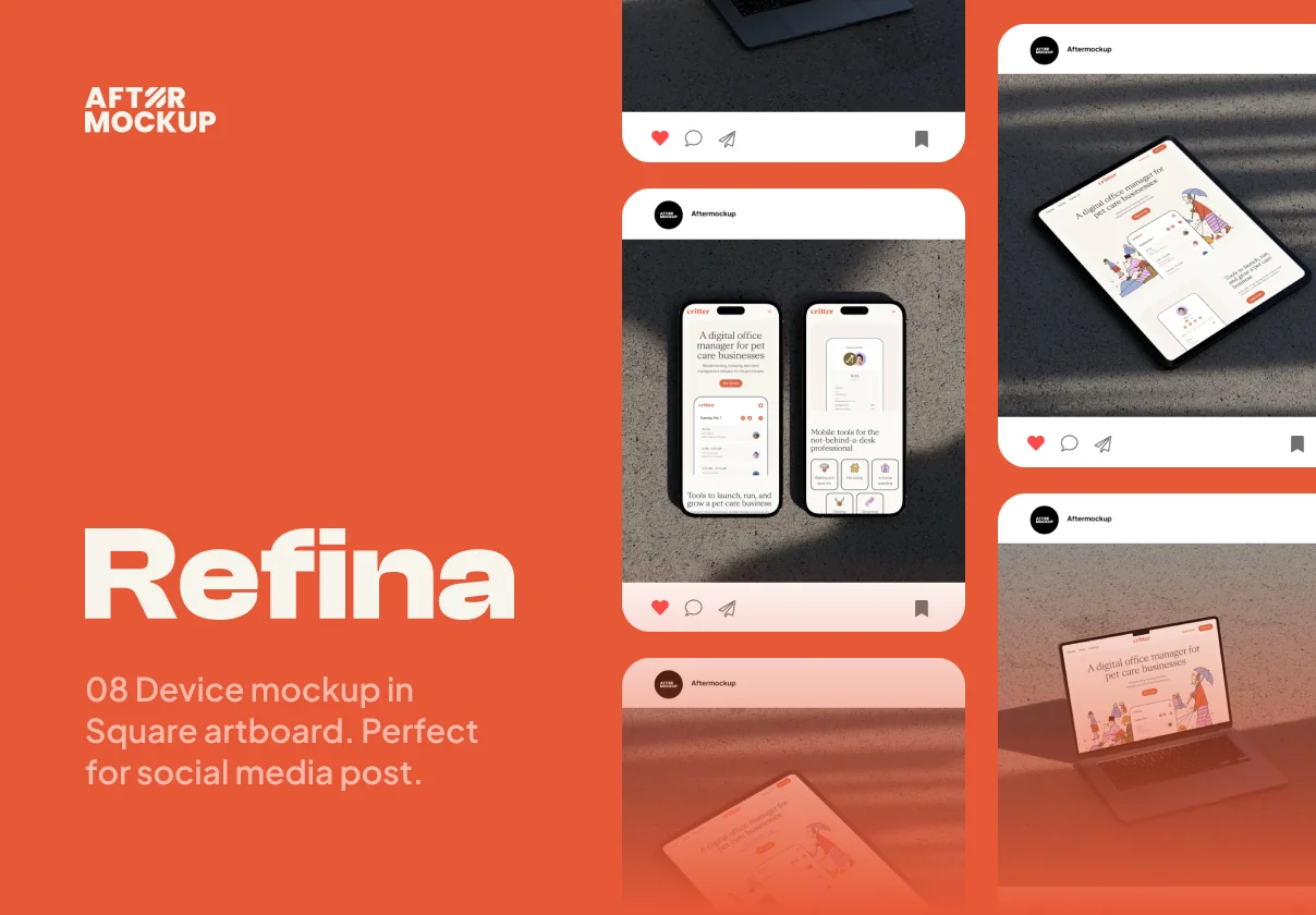 Refina Device Mockup Bundles
