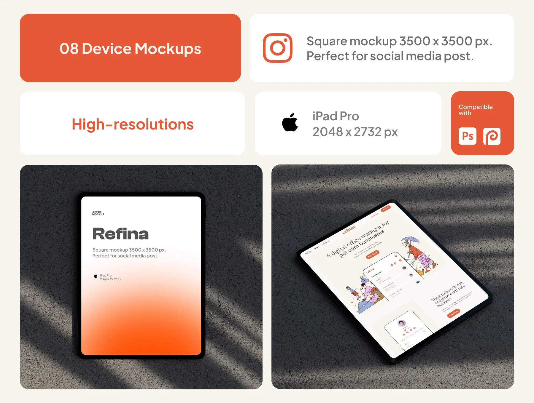 Refina Device Mockup Bundles 3
