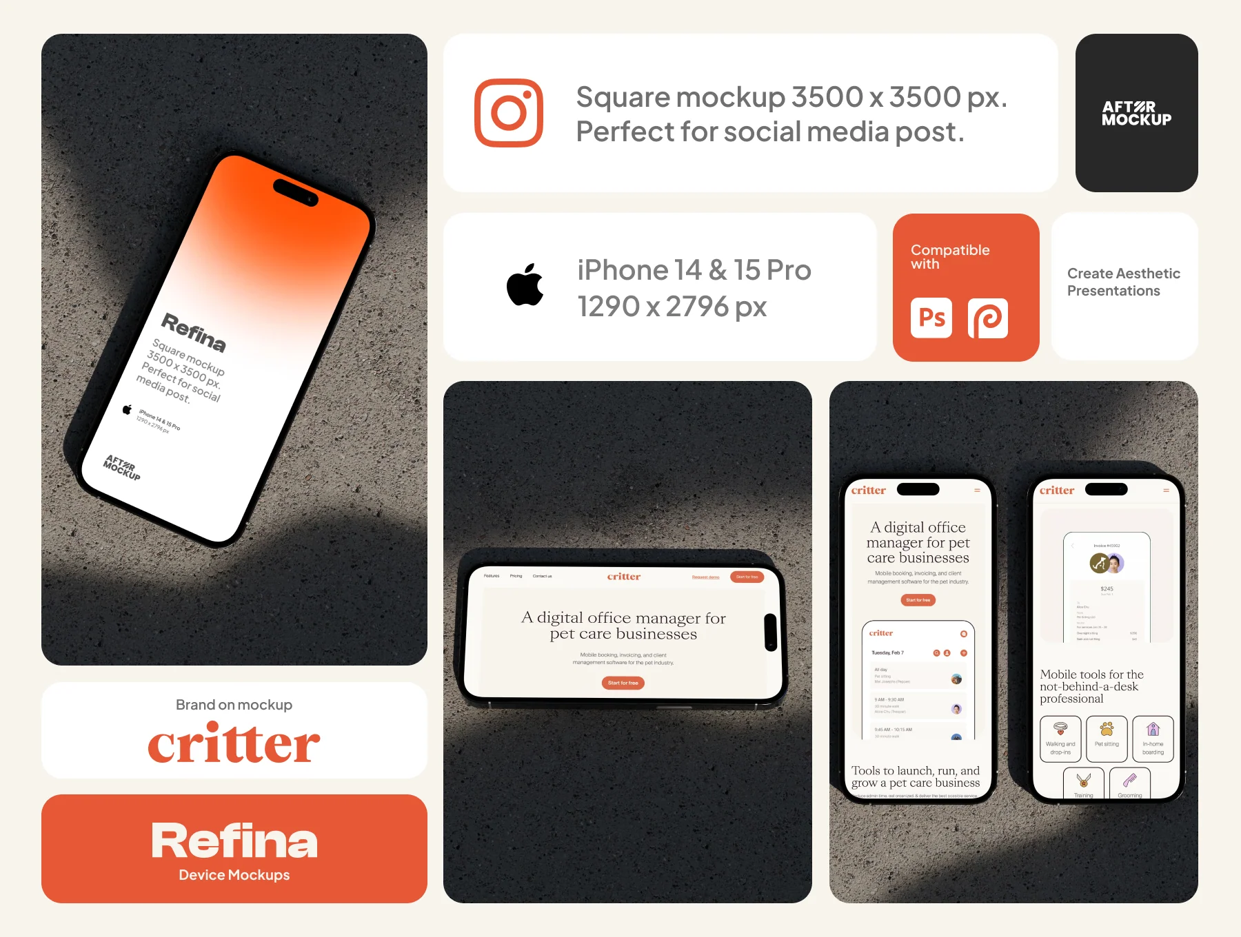 Refina Device Mockup Bundles 4