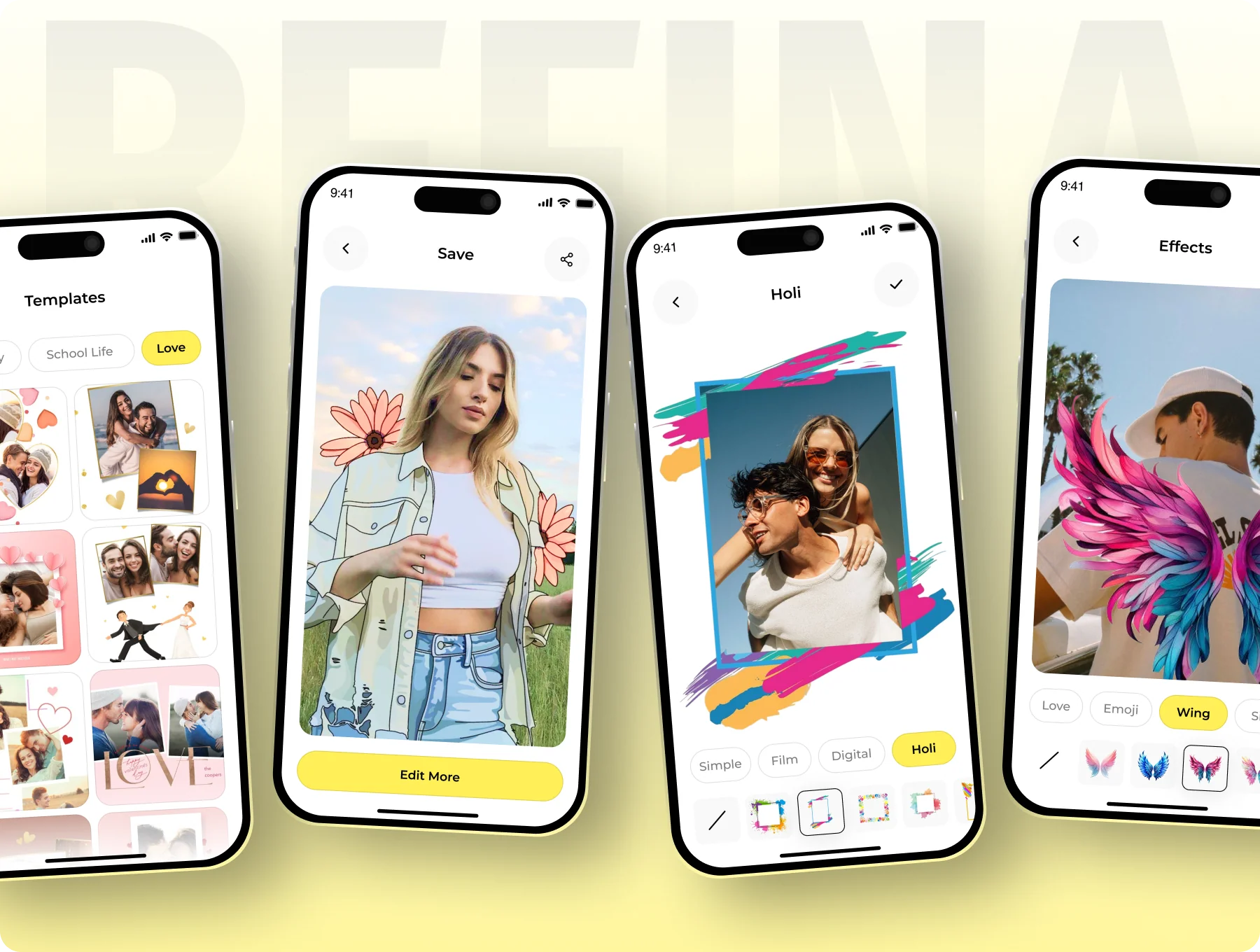 Refina | Photo Editor App UI Kit for Figma 8