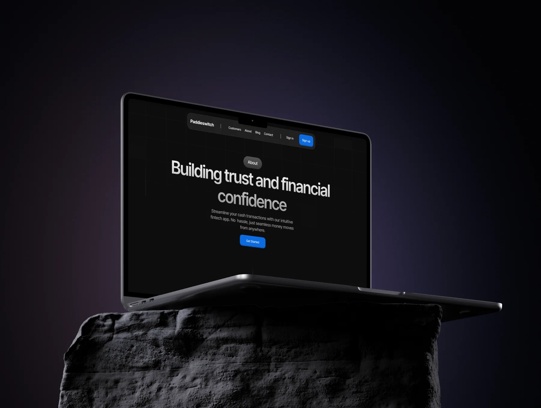 Reimagine Fintech and Saas template 2