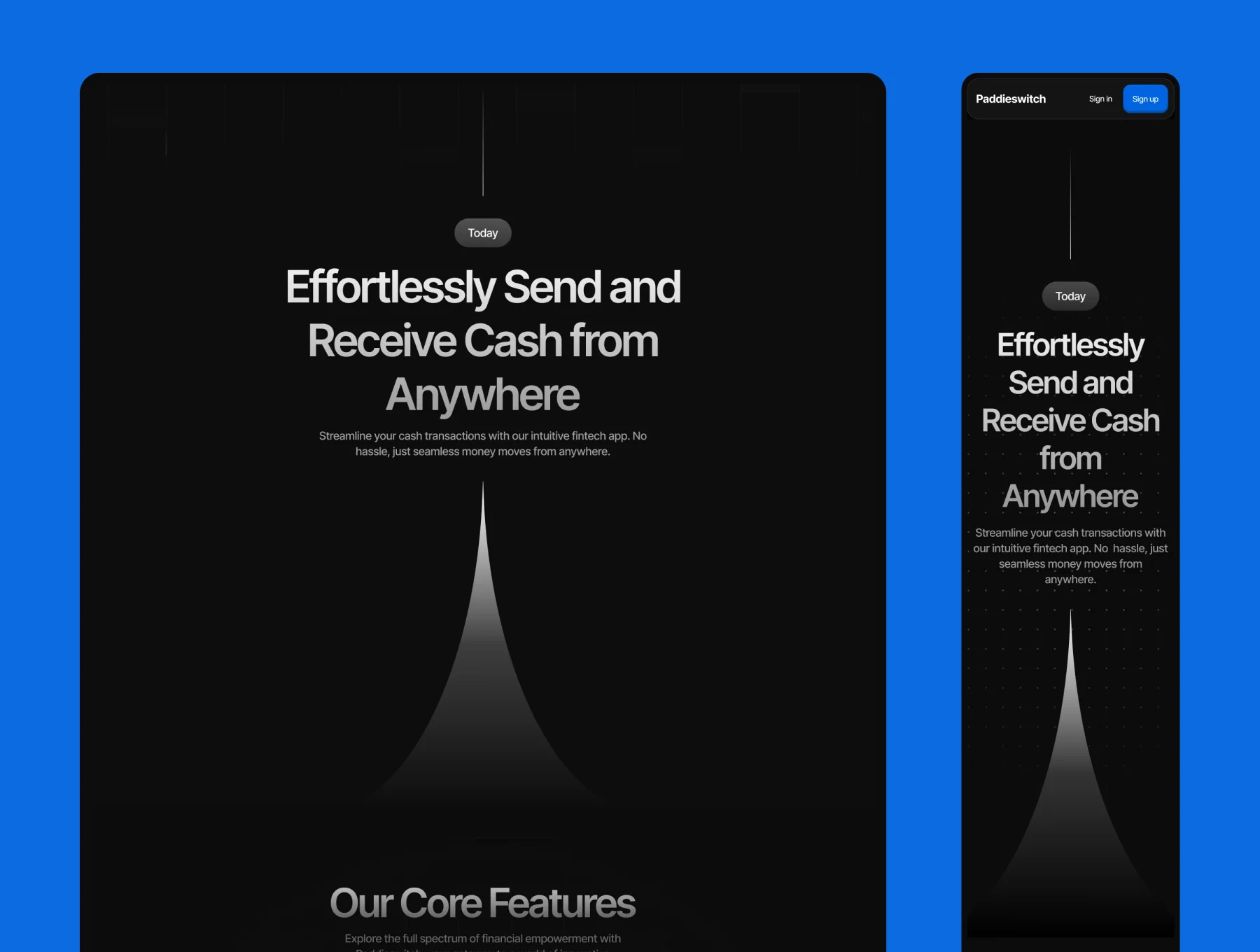 Reimagine Fintech and Saas template 5