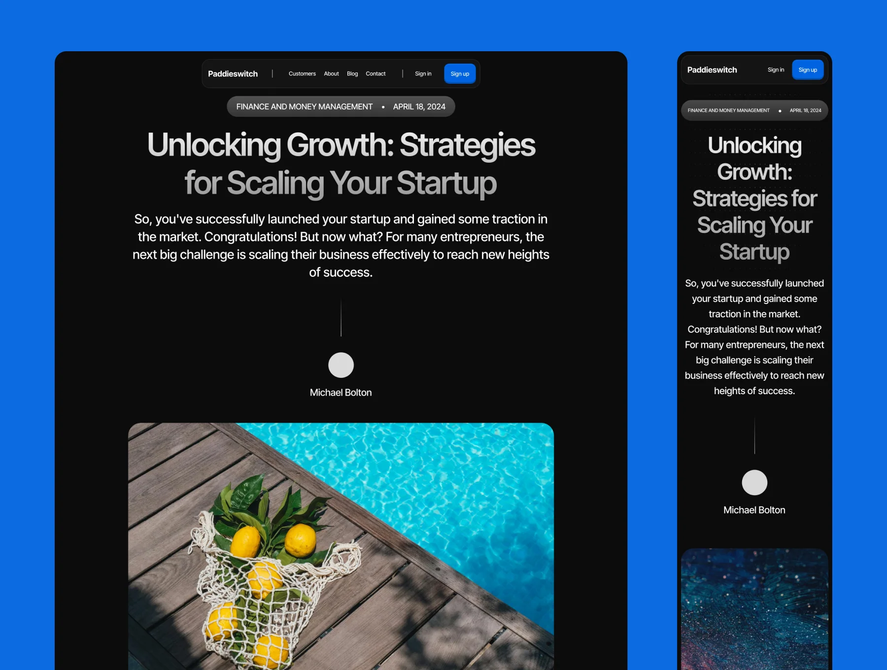 Reimagine Fintech and Saas template 6