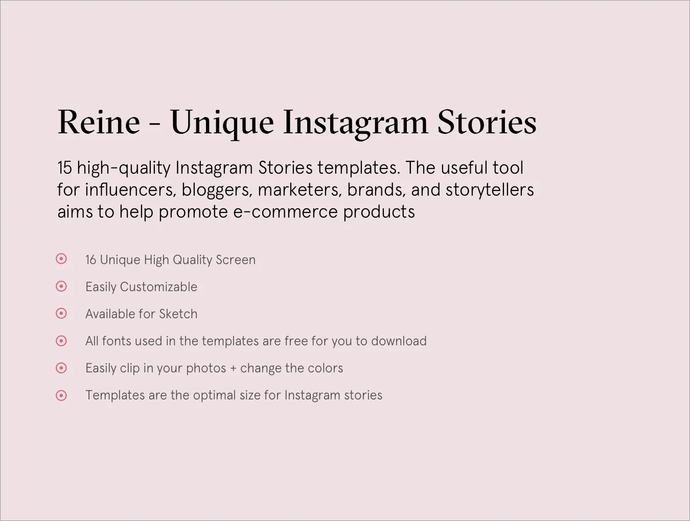 Reine Unique Insta Stories 2
