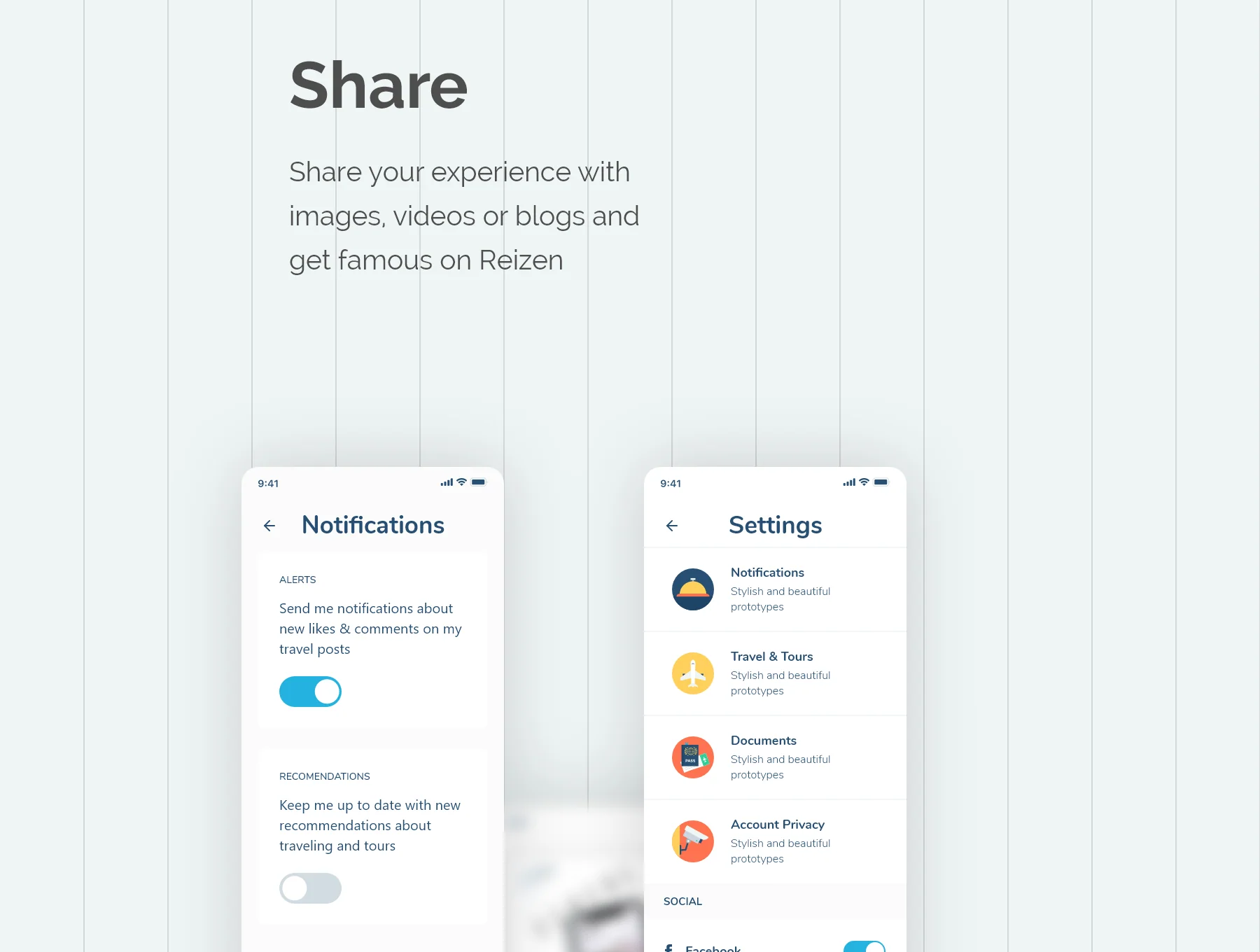 Reizen - Travel UI Kit 9