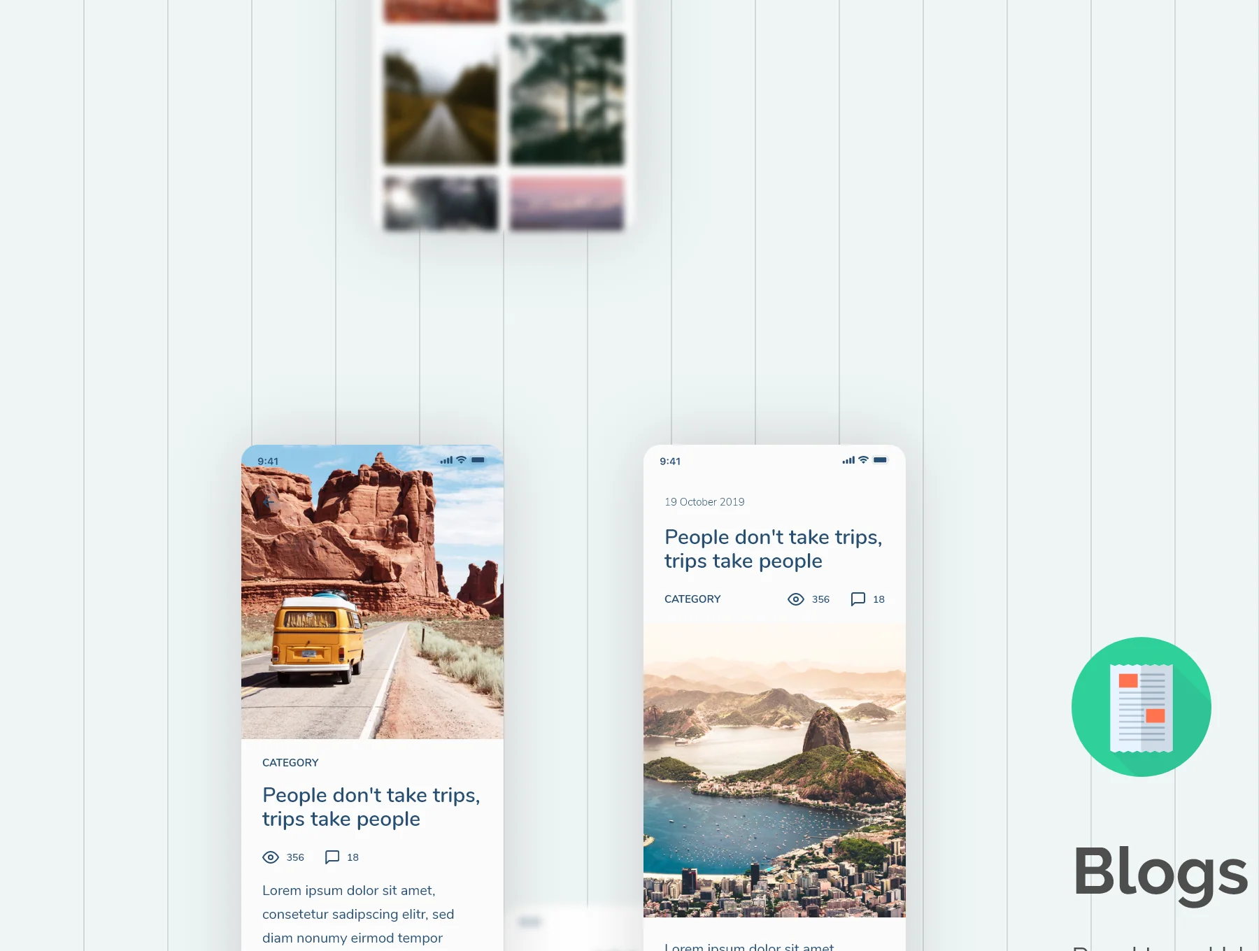 Reizen - Travel UI Kit 3