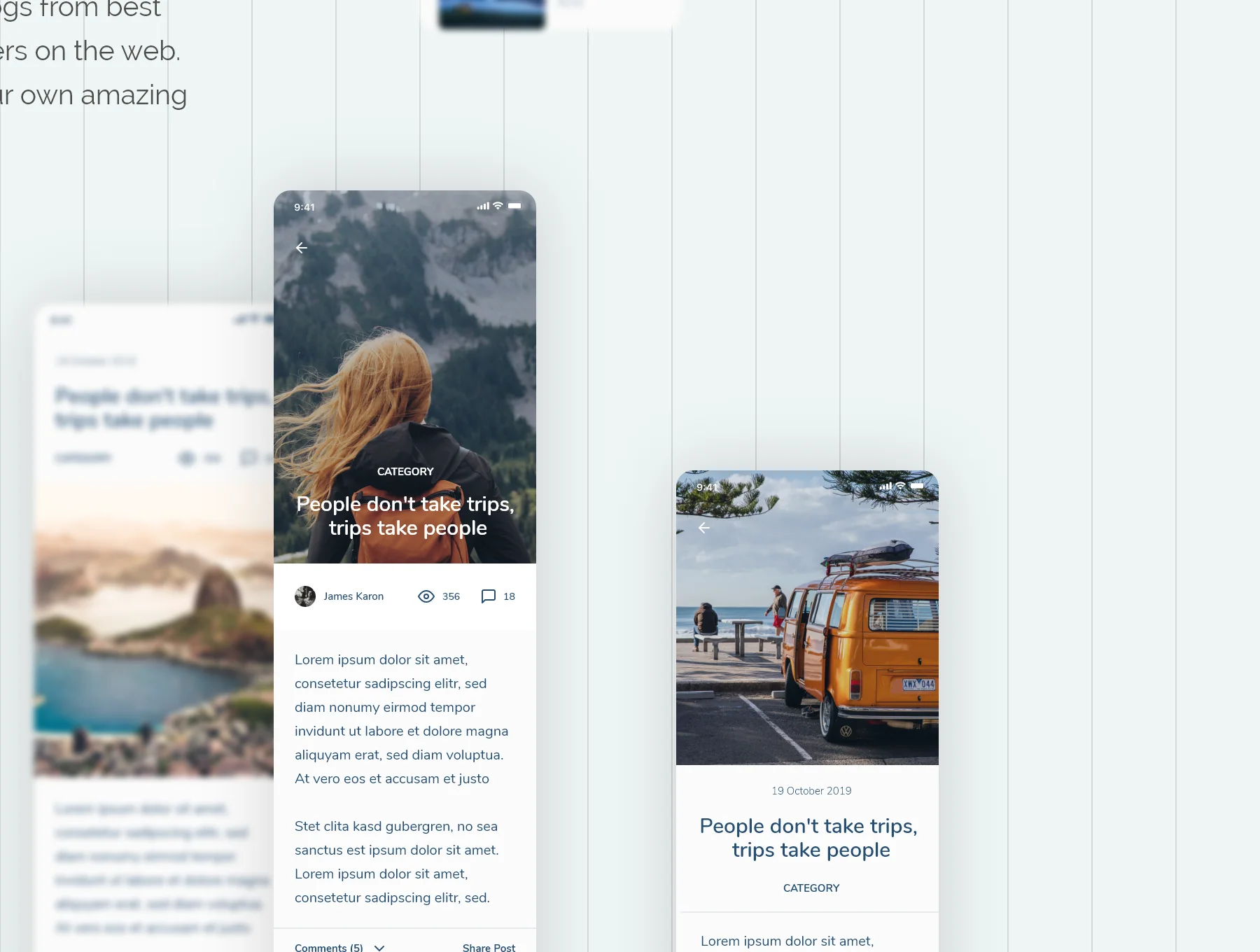 Reizen - Travel UI Kit 6