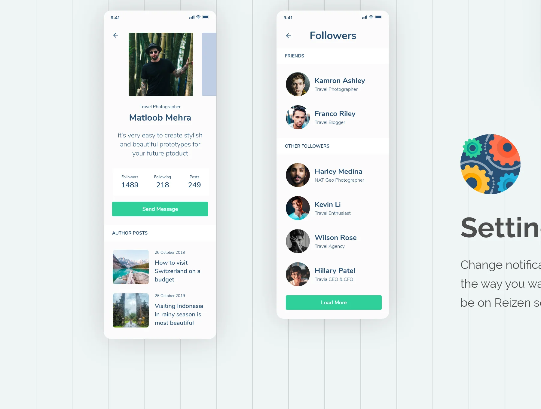 Reizen - Travel UI Kit 7