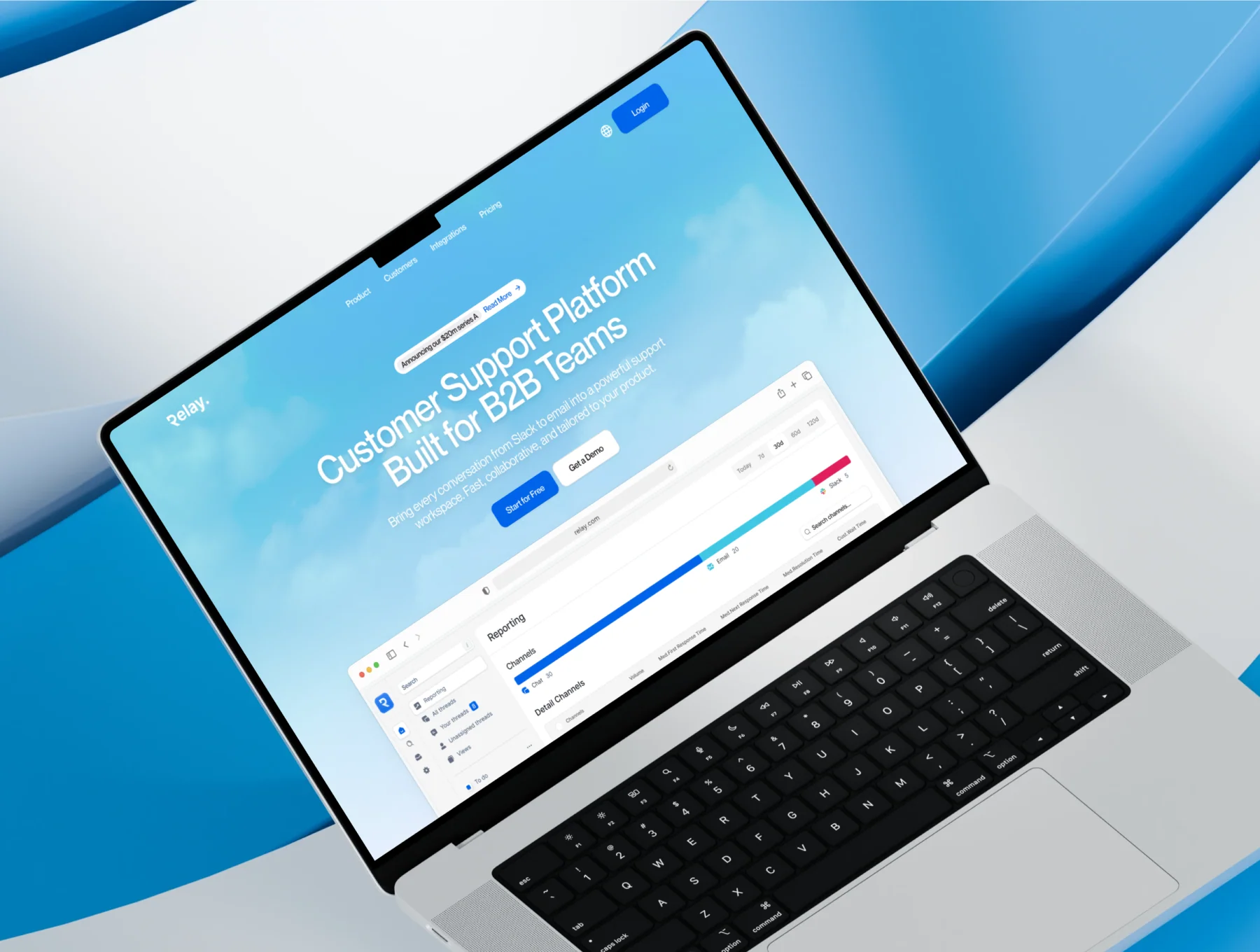 Relay - Saas Website UI KIT 7