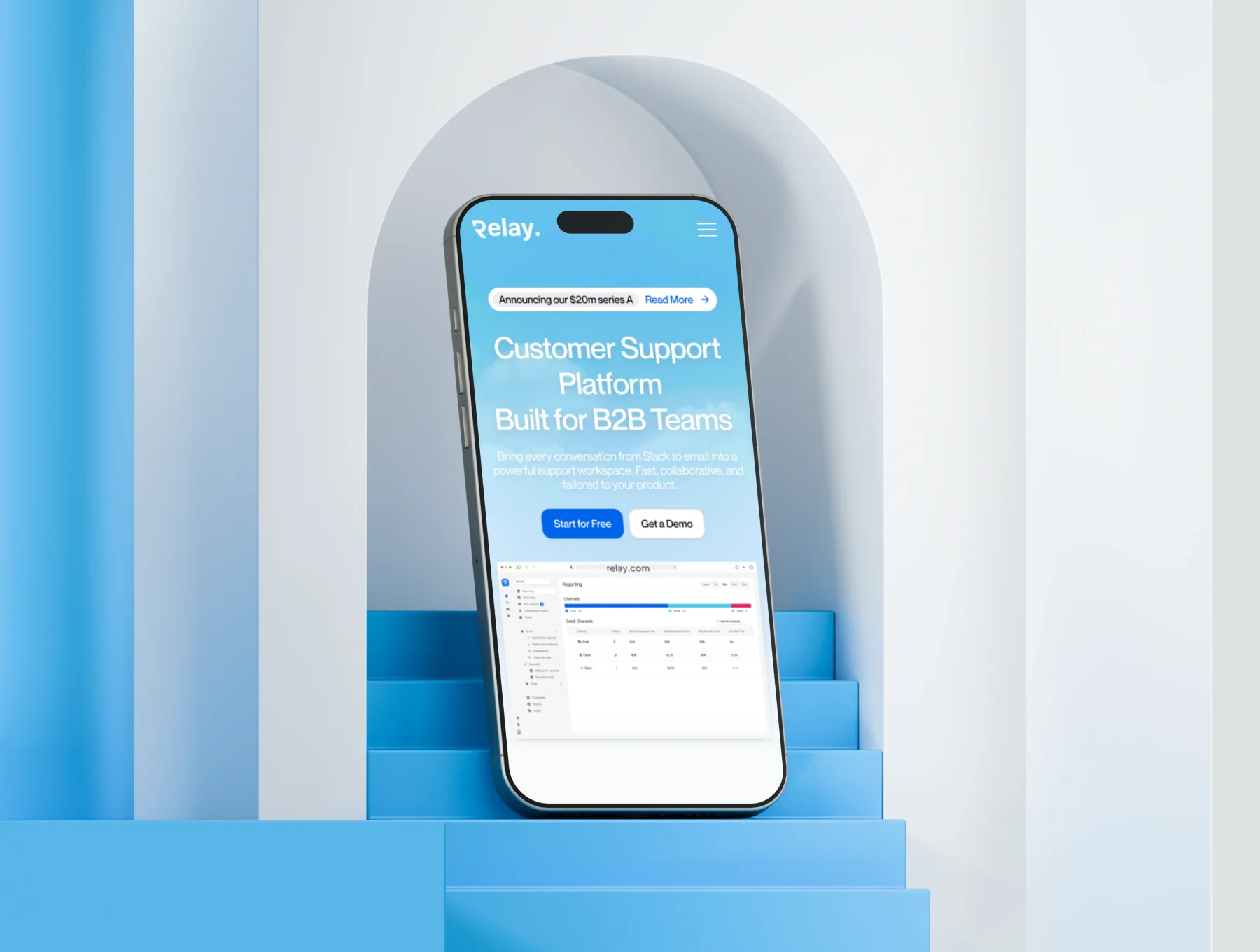 Relay - Saas Website UI KIT 8