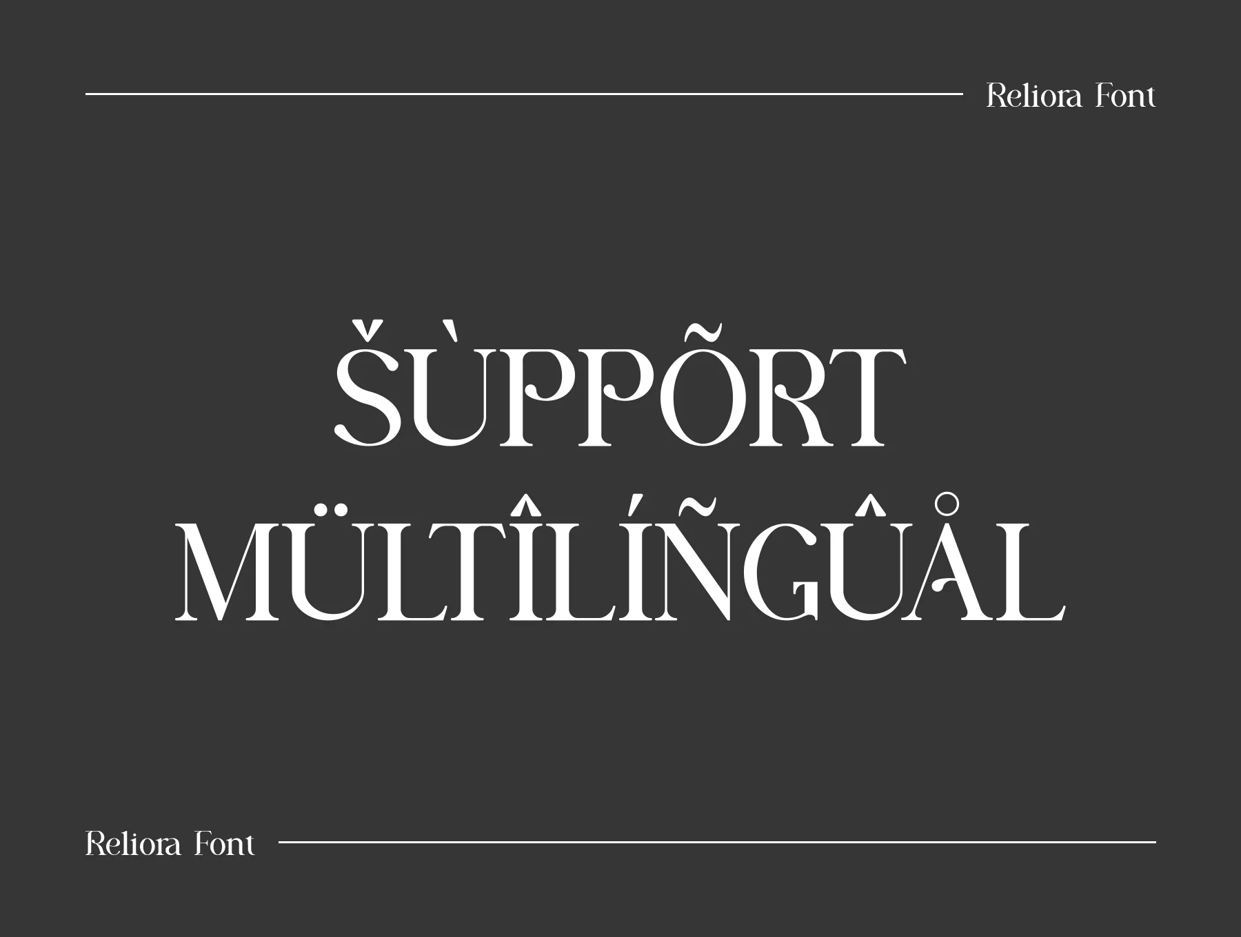 Reliora Modern Serif 9