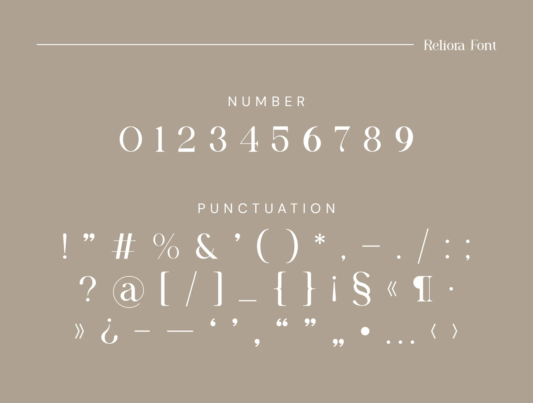 Reliora Modern Serif 8