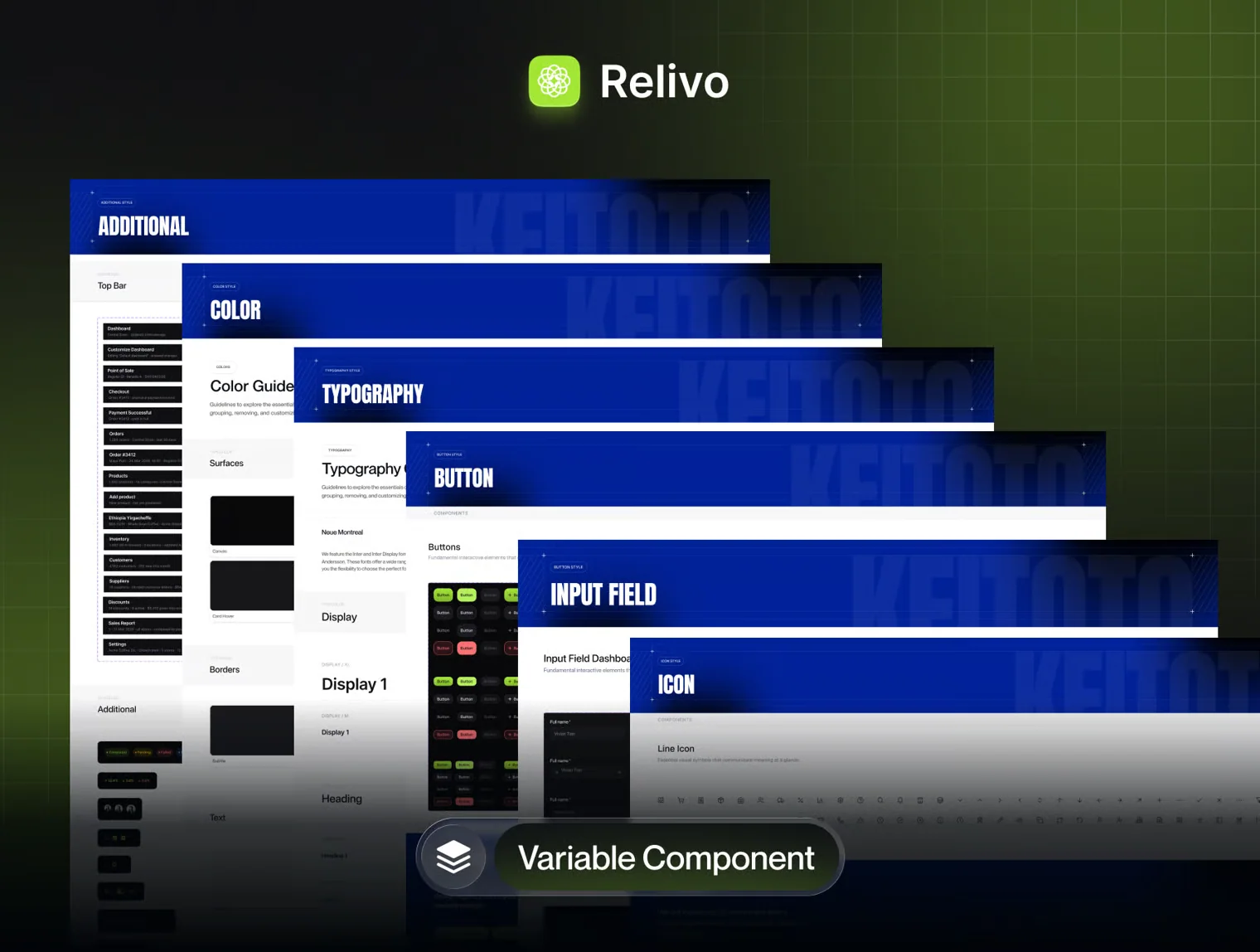Relivo — Point of Sale Dashboard UI KIT 3