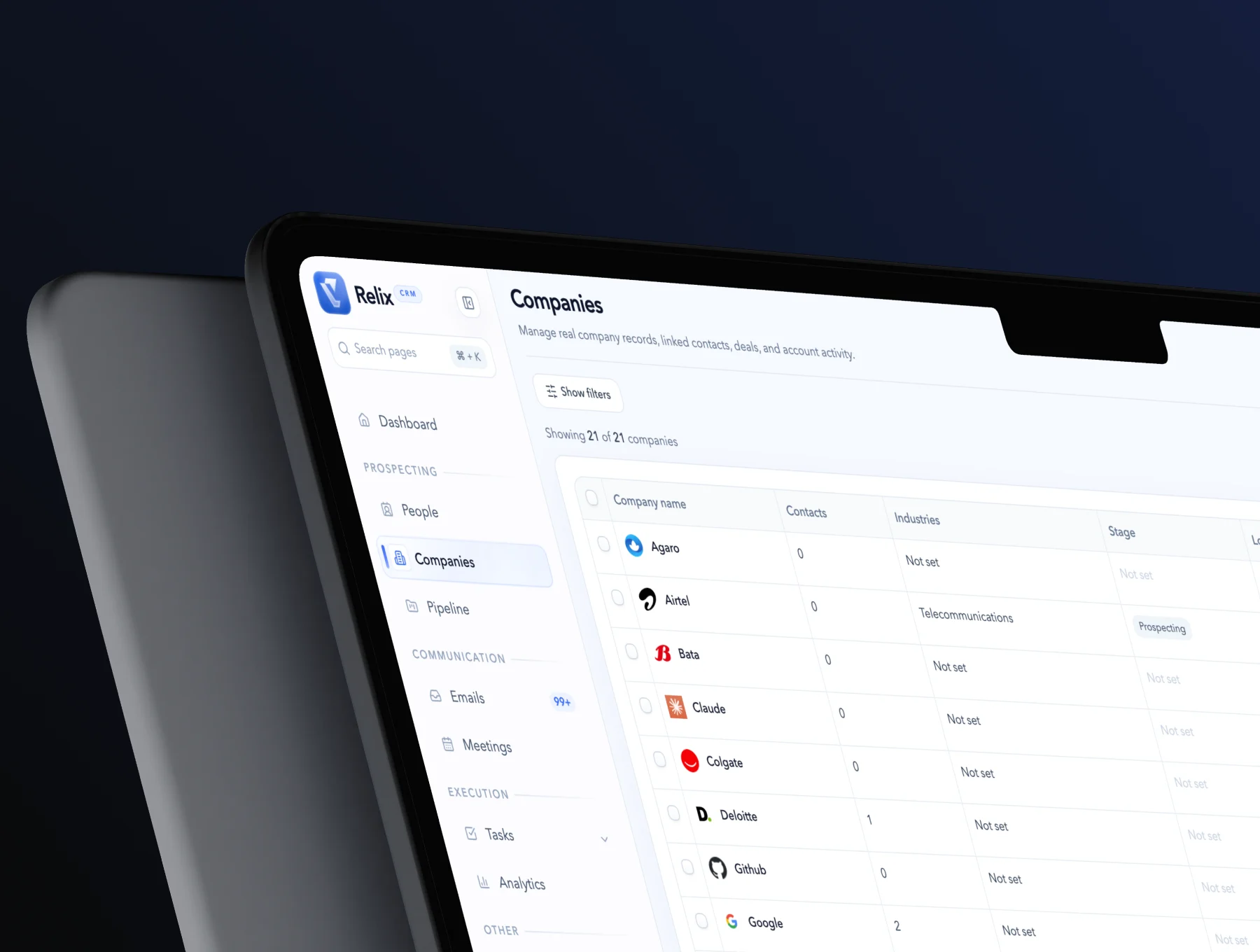 Relix – Full-Stack CRM SaaS 4