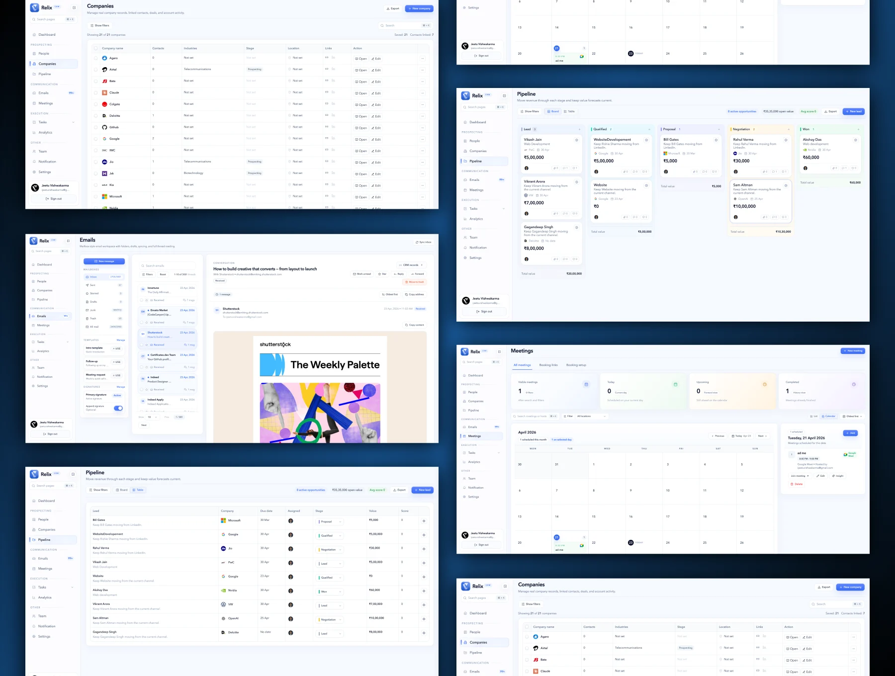 Relix – Full-Stack CRM SaaS 5