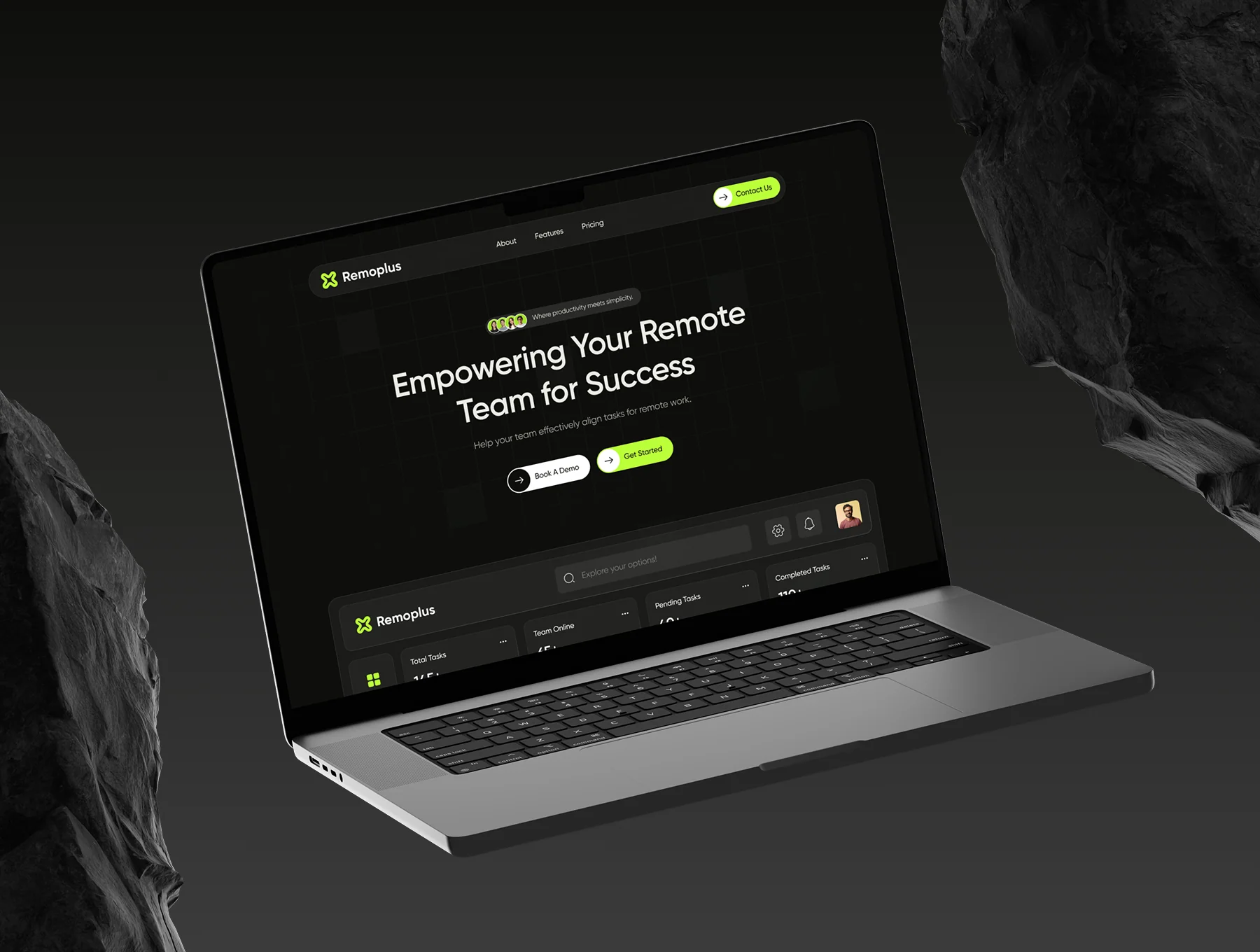 Remoplus - Remote Team Management SAAS Template