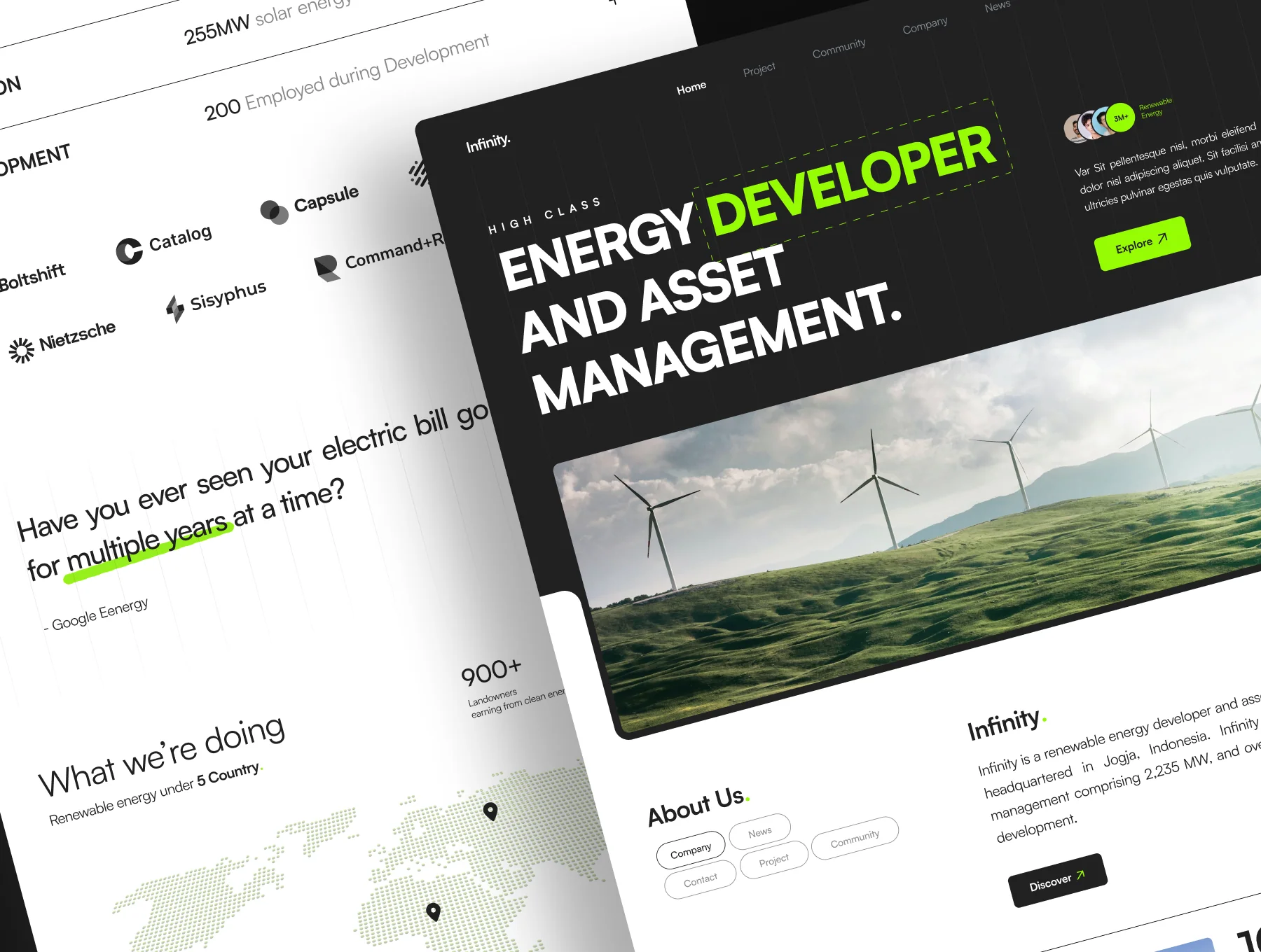 Renewable Energy - Landing Page 4