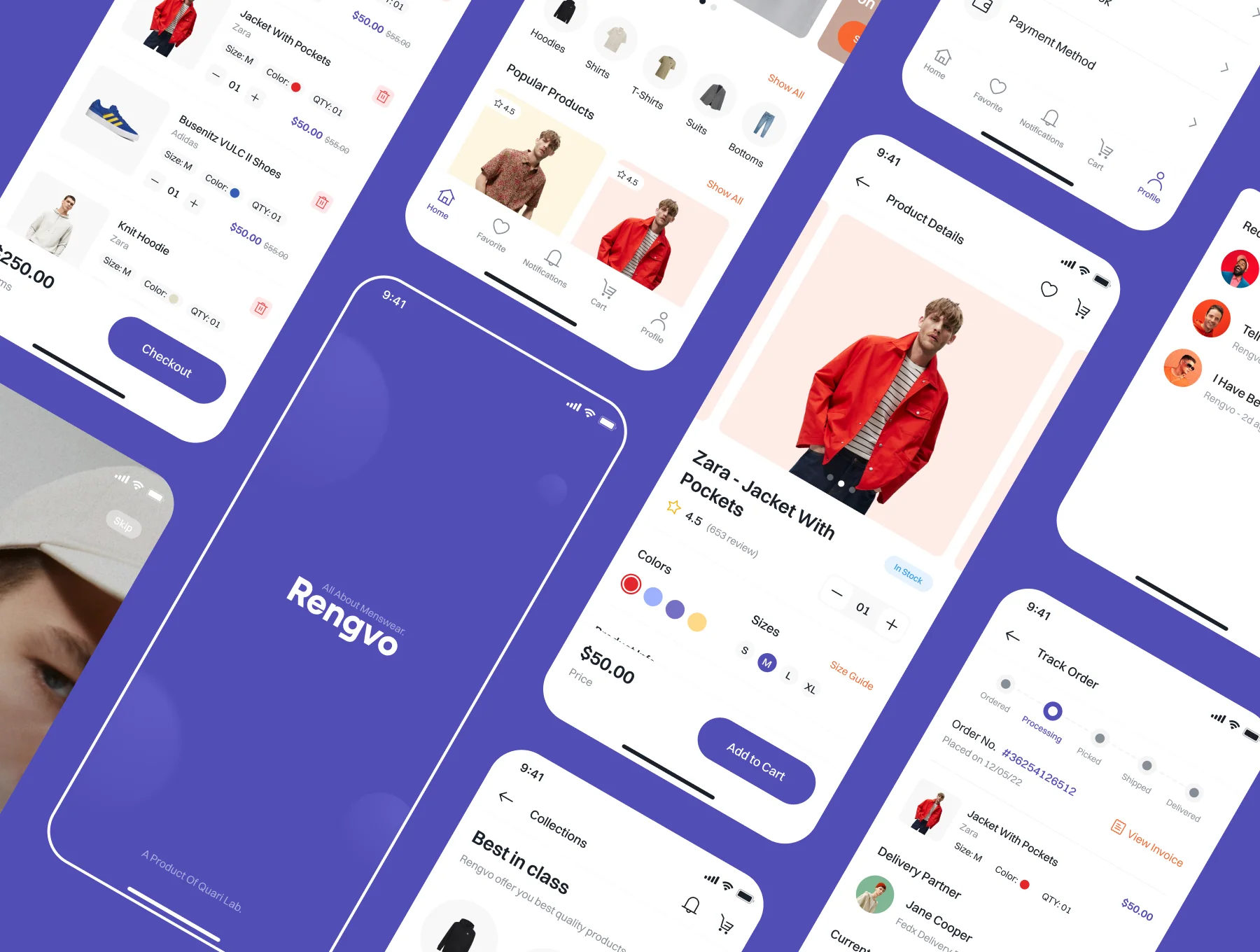 Rengvo Ecommerce App UI Kit 5