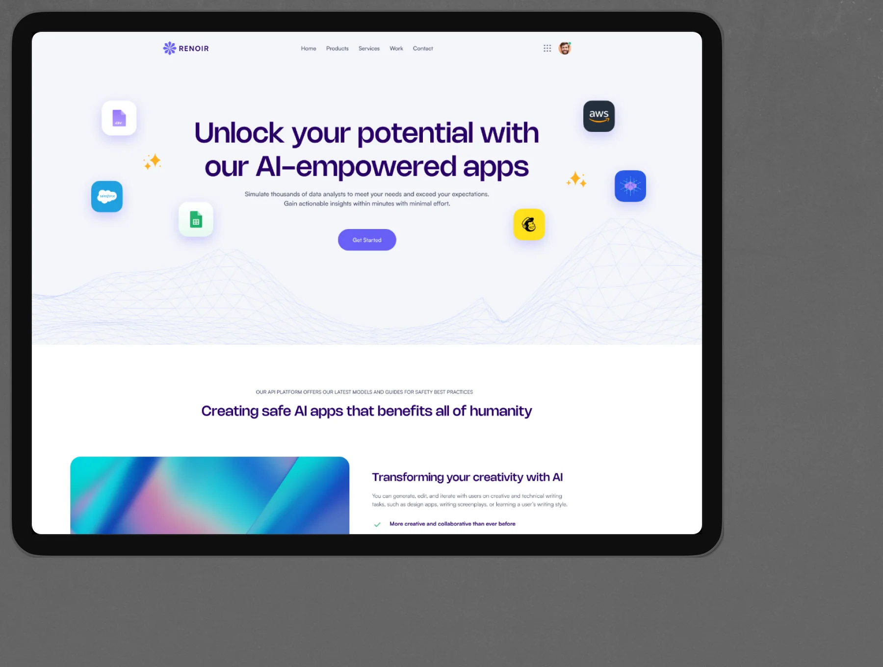 Renoir - Figma Template and UI Kit V1.0 6