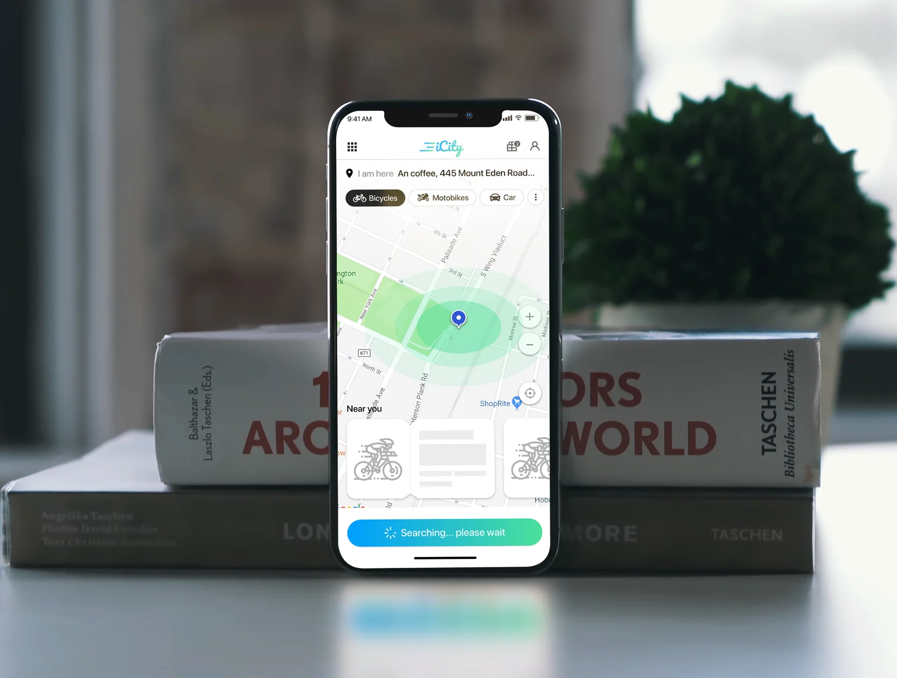 iCity - Rent bikes Mobile App 8