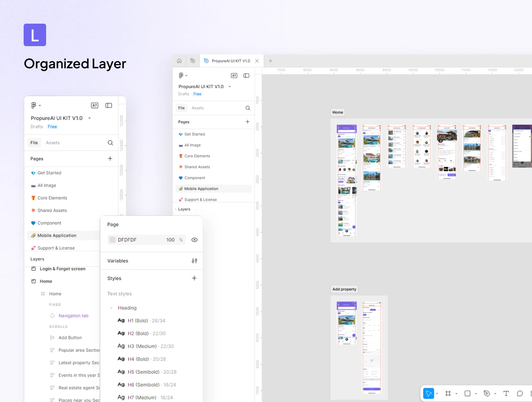Find & Manage Property with AI – UI Kit 6