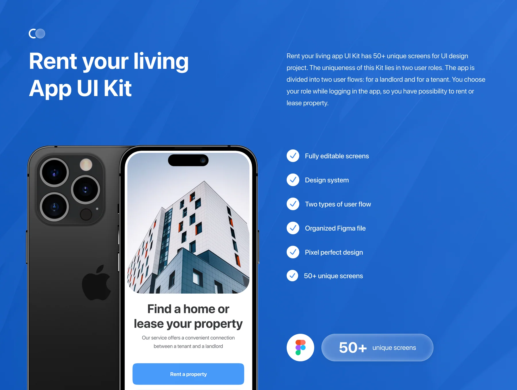 Rent your living App UI Kit