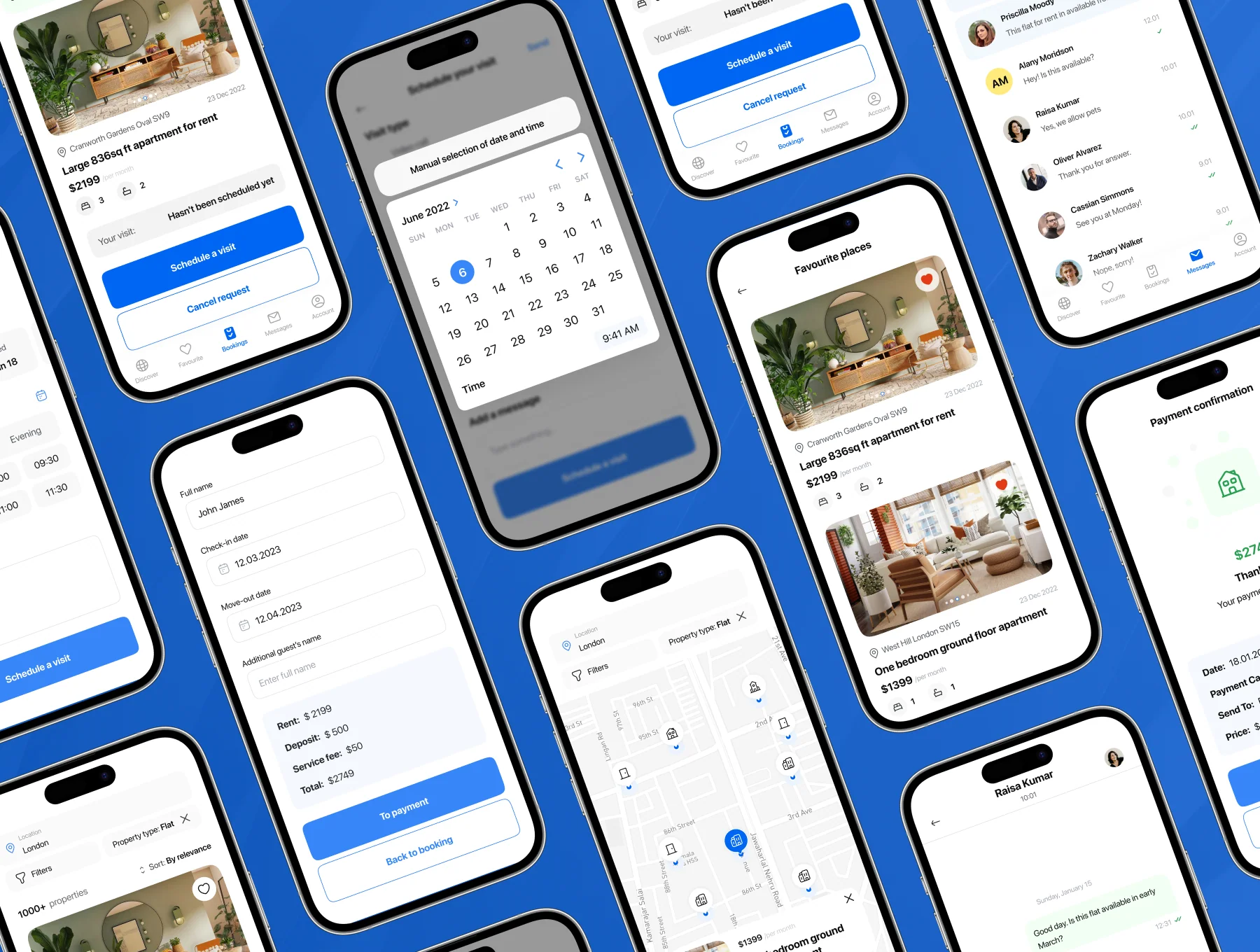 Rent your living App UI Kit 2