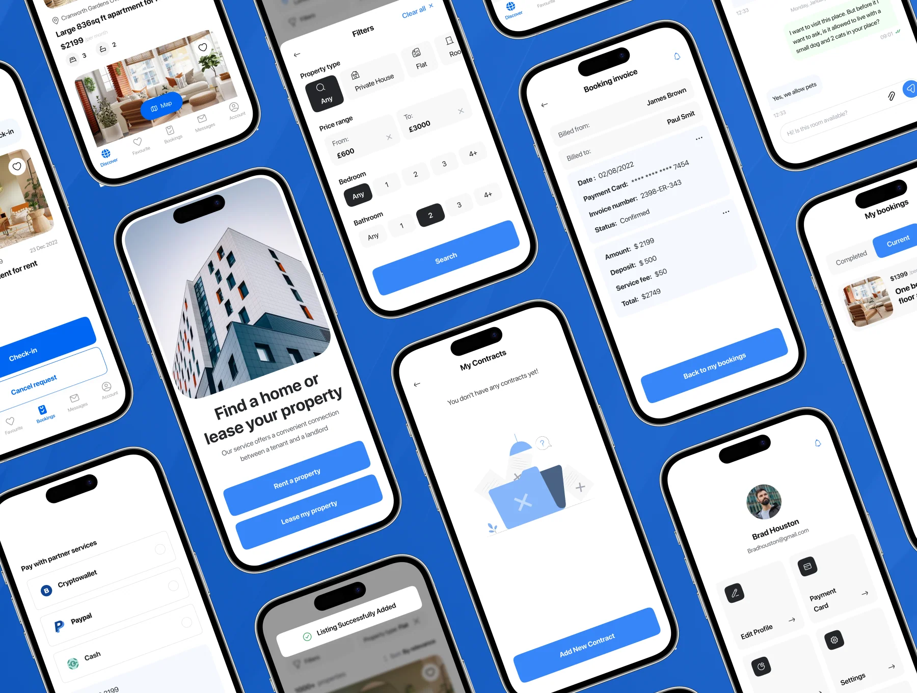 Rent your living App UI Kit 4