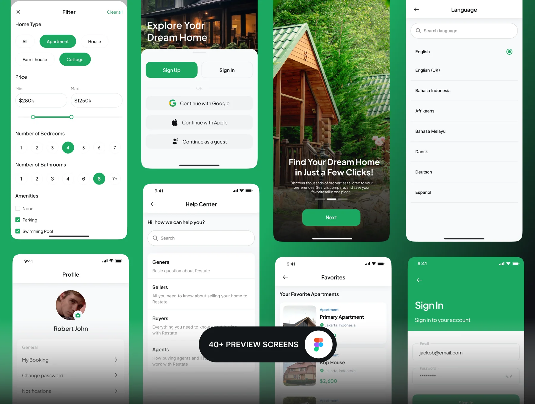 Rentbit - Property Sell Mobile App UI Kit 5