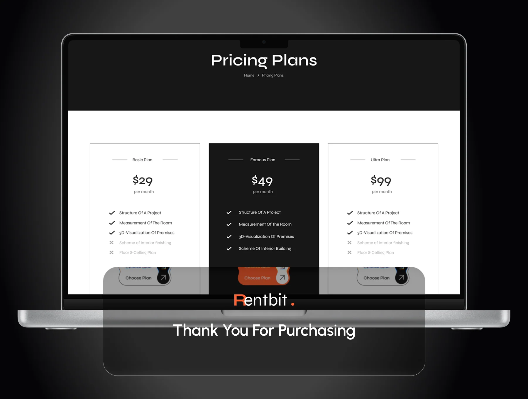 Rentbit - Real Estate Website Template 6