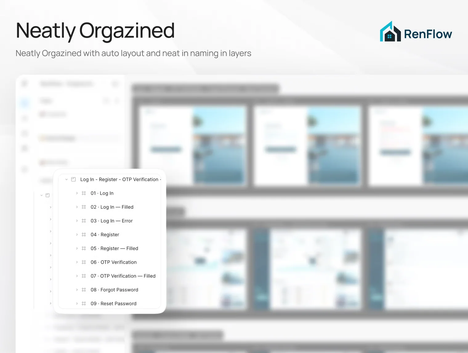 RentFlow - Property Rental Management UI Kit Dashboard 6