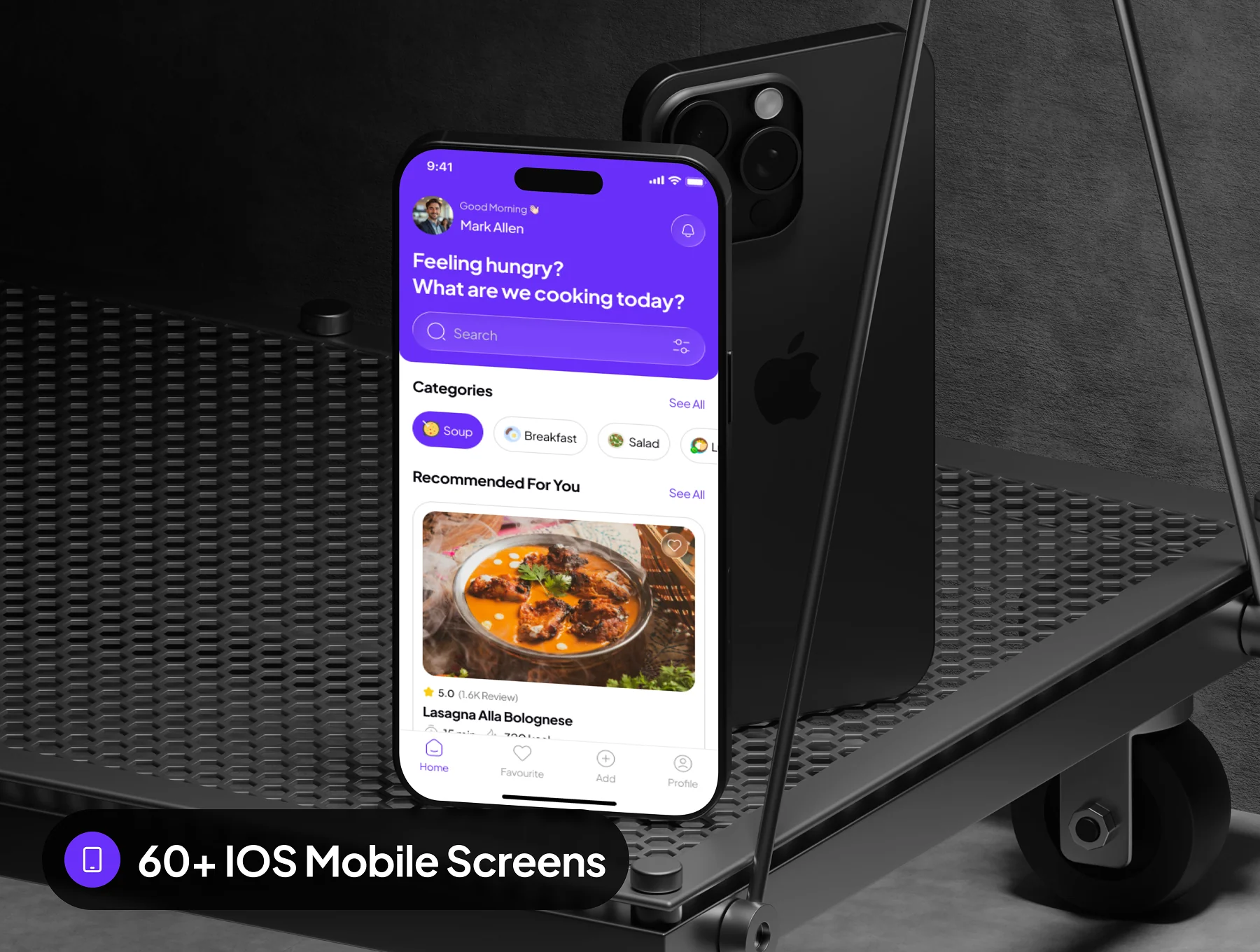 Reotel - Recipe App UI Kit 5