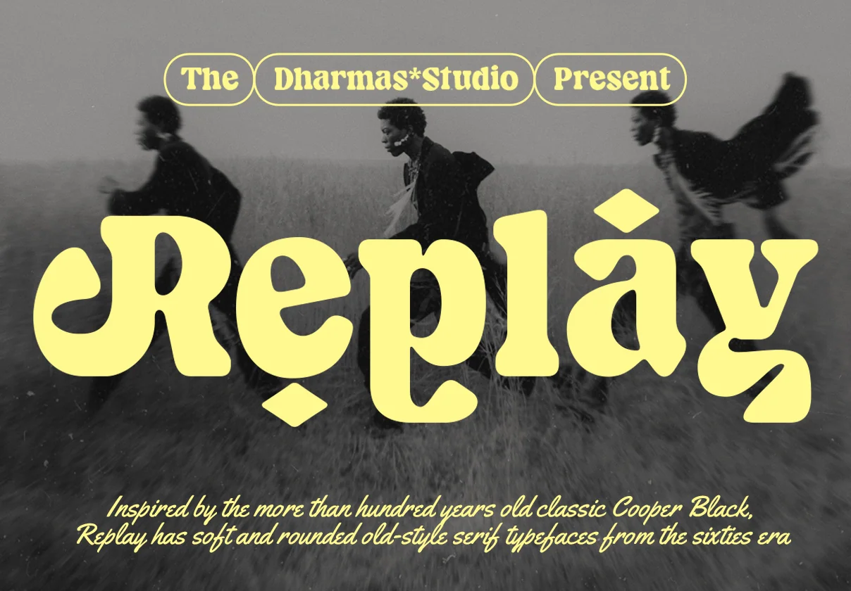 Replay - Retro Rounded Serif