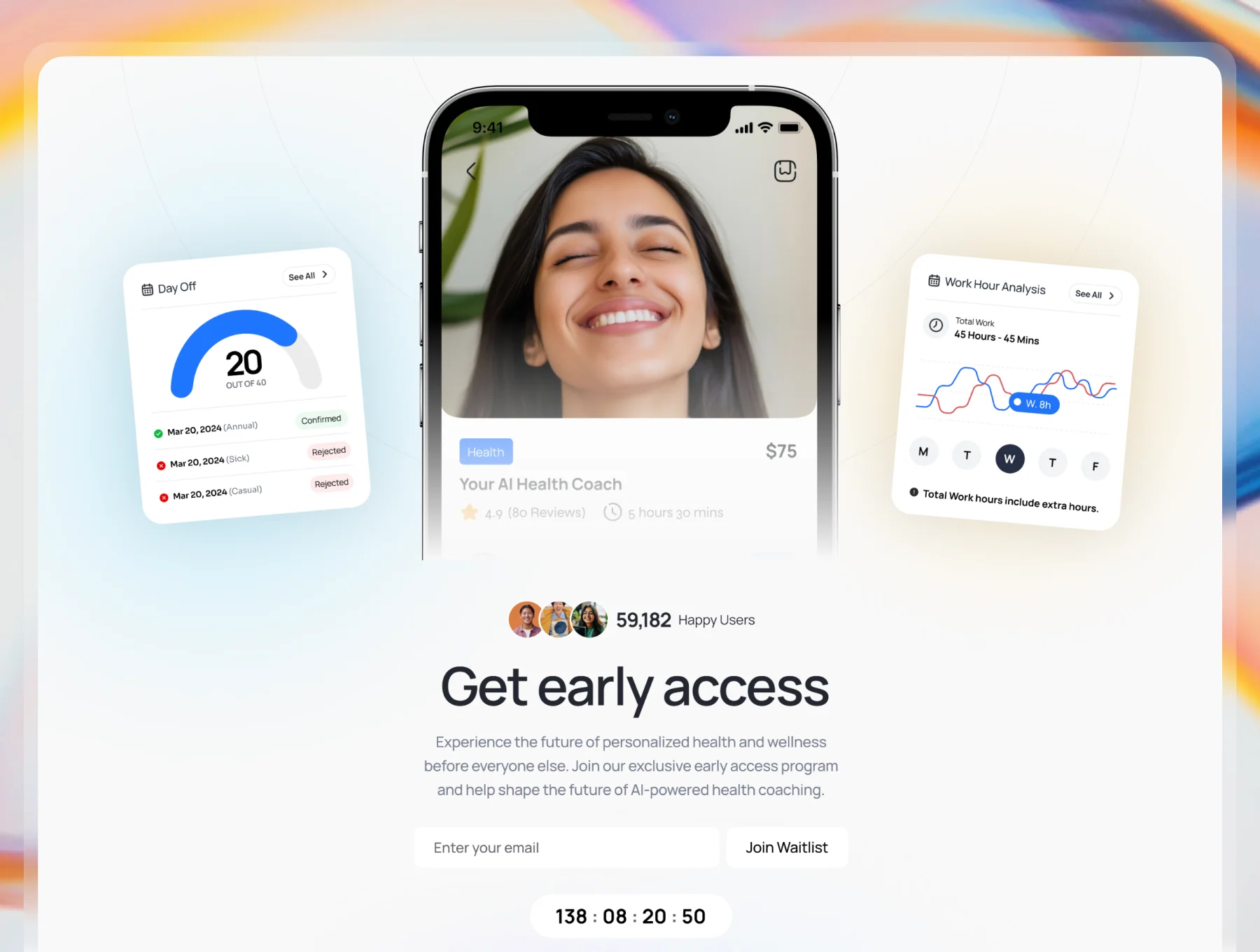 Reppoo - Mobile App Landing Page 2