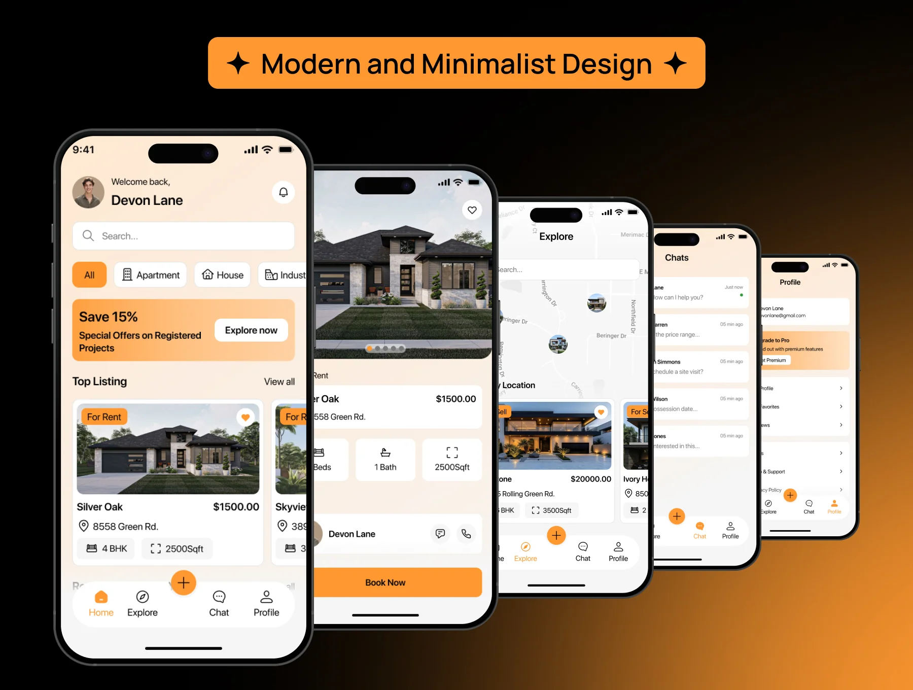 Rera - Real Estate Mobile App UI Kit 3