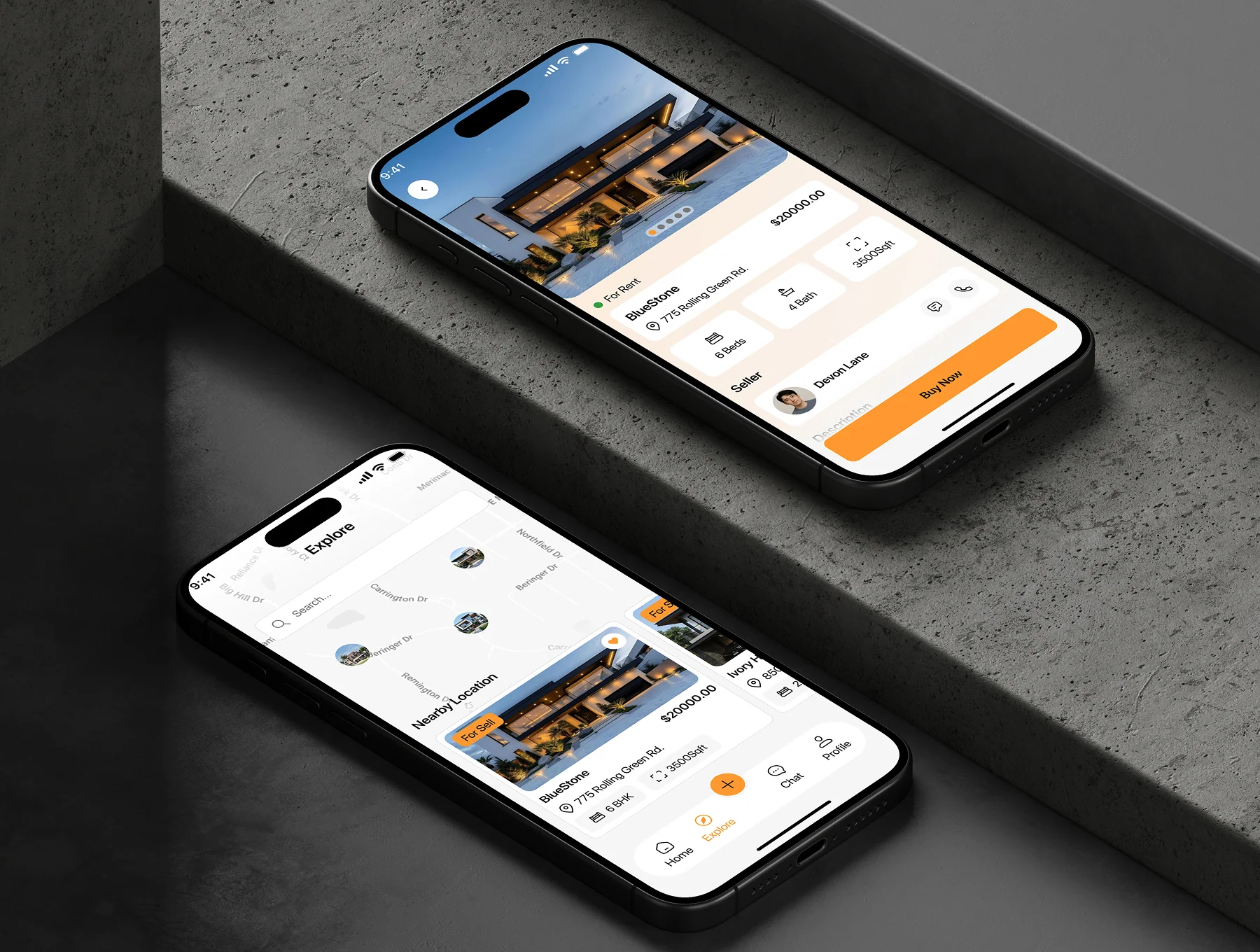 Rera - Real Estate Mobile App UI Kit 8